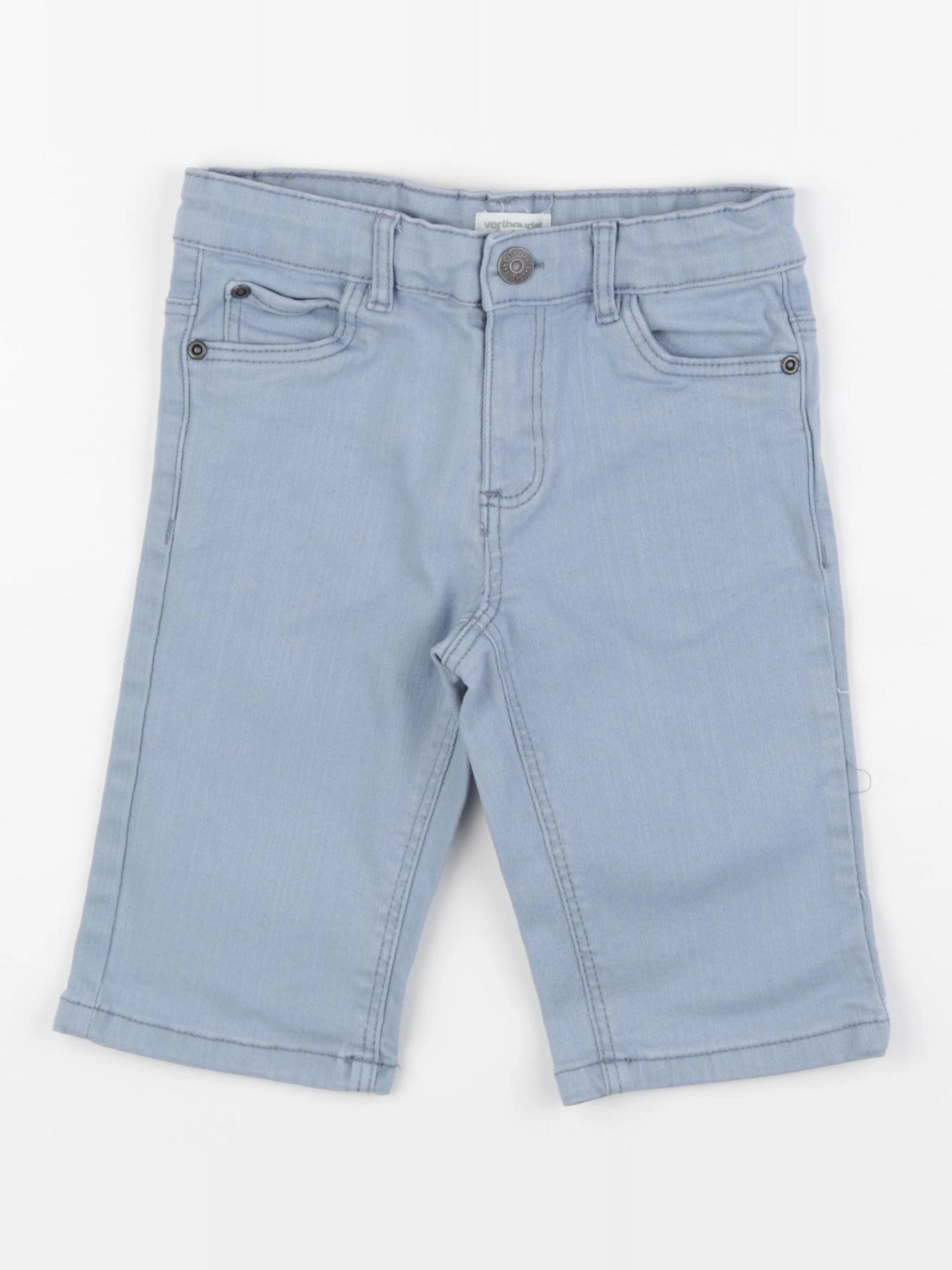 Vertbaudet - short bleu - 6 ans