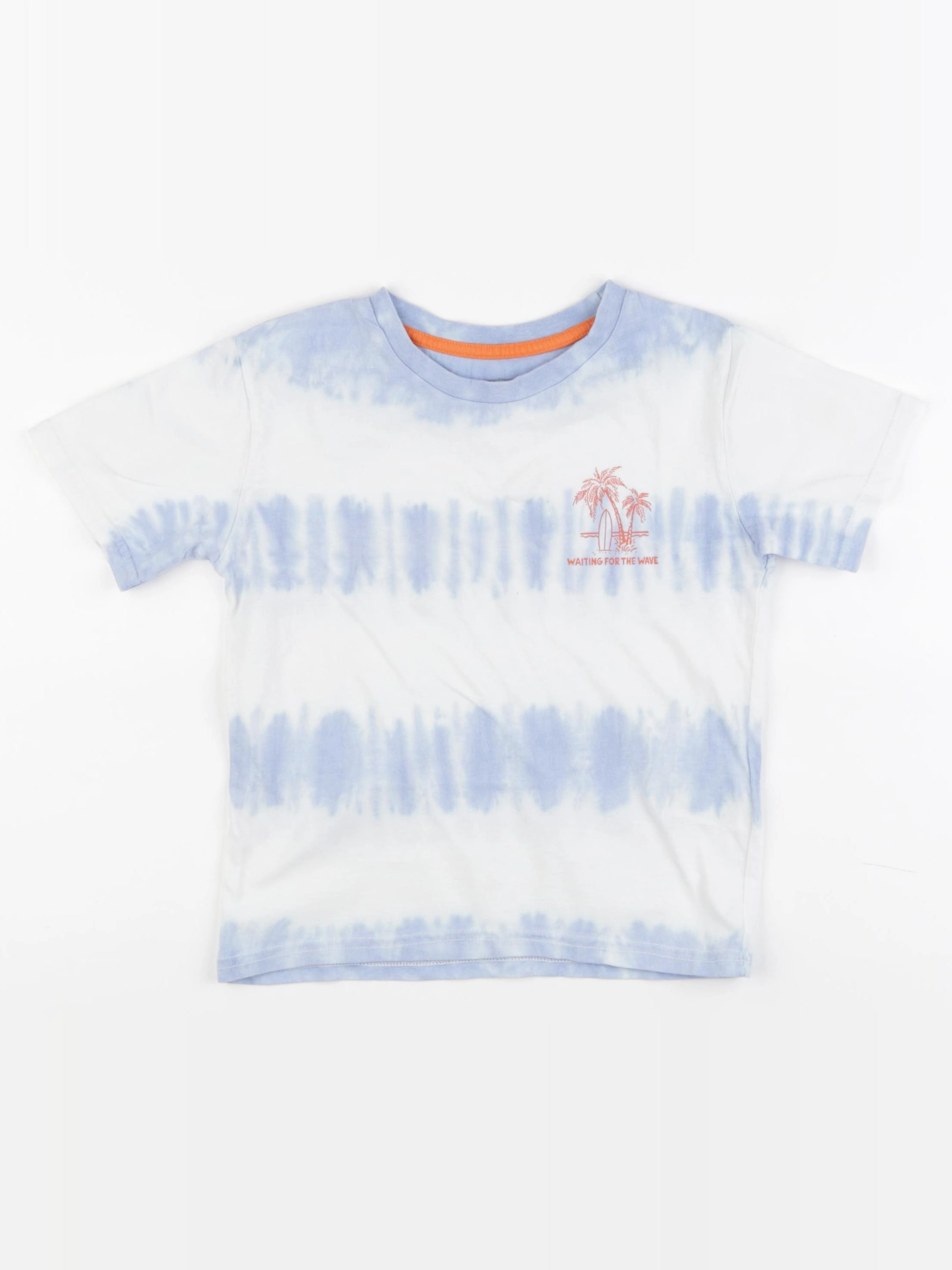 Vertbaudet - tee-shirt bleu - 6 ans