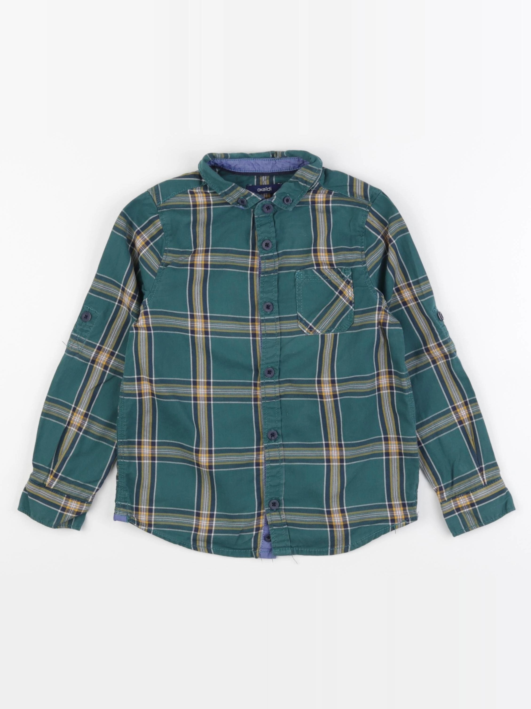 Okaidi - chemise vert - 6 ans
