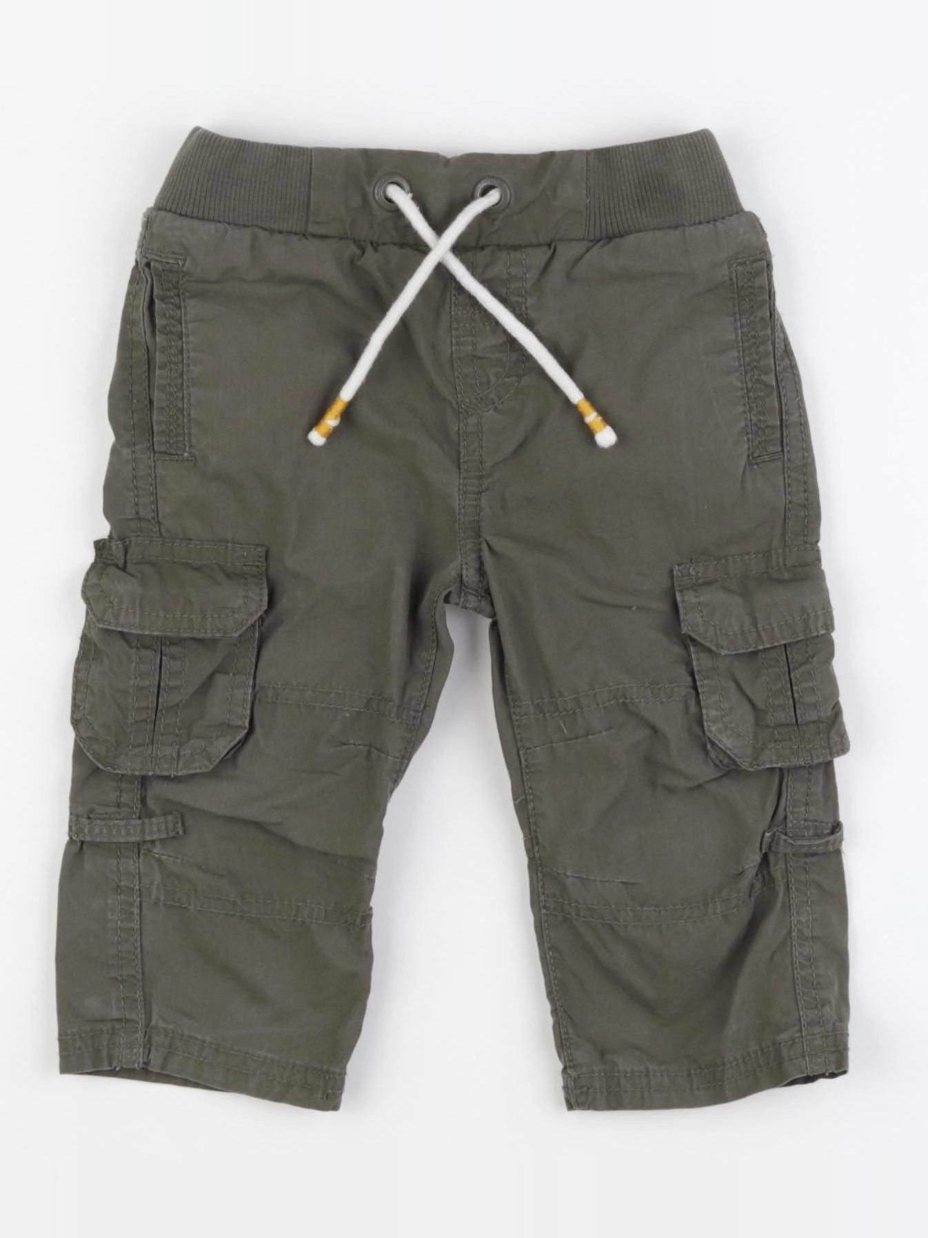 Vertbaudet - pantalon vert - 2 ans