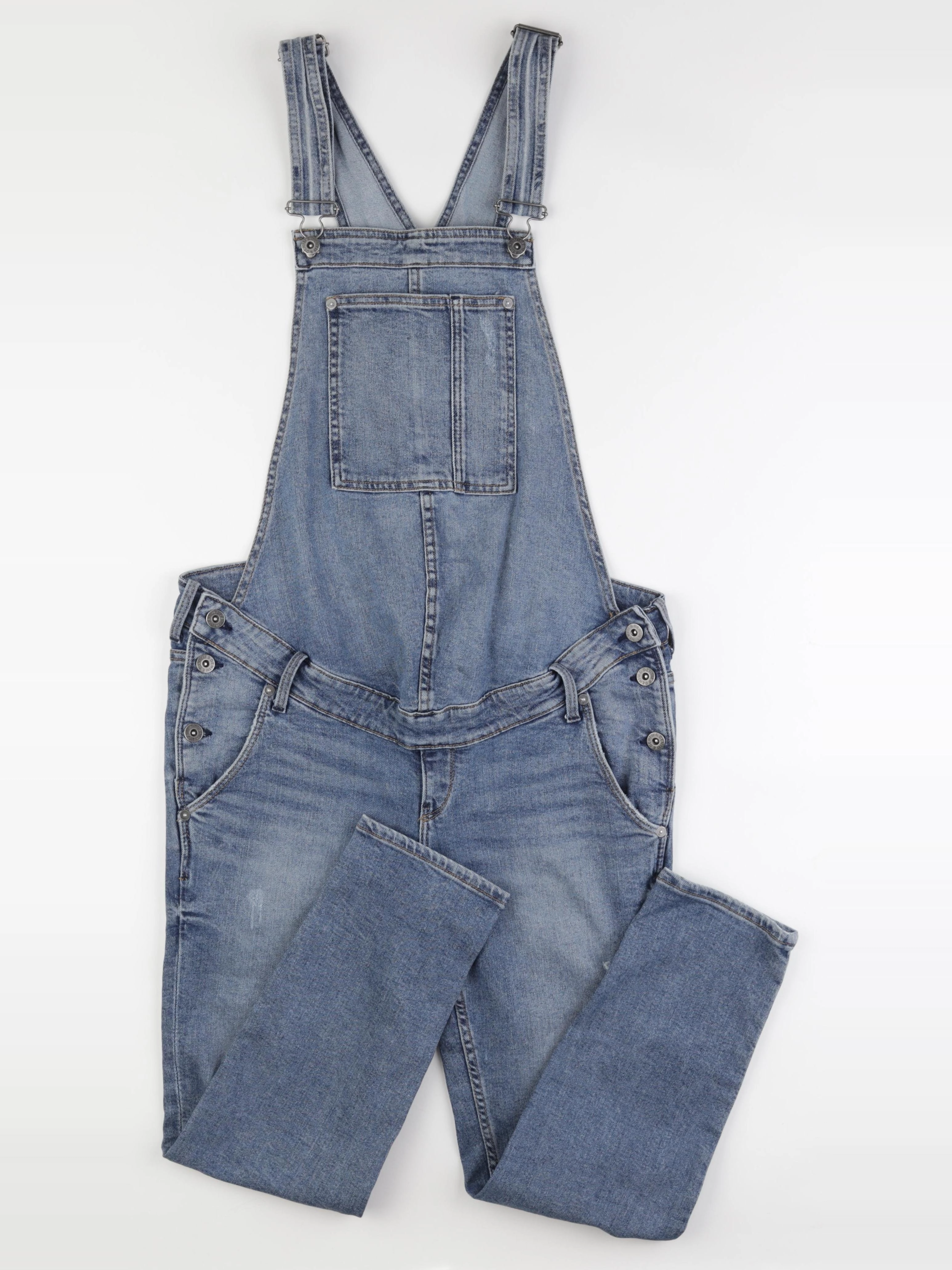 H&M - salopette grossesse bleu - 40