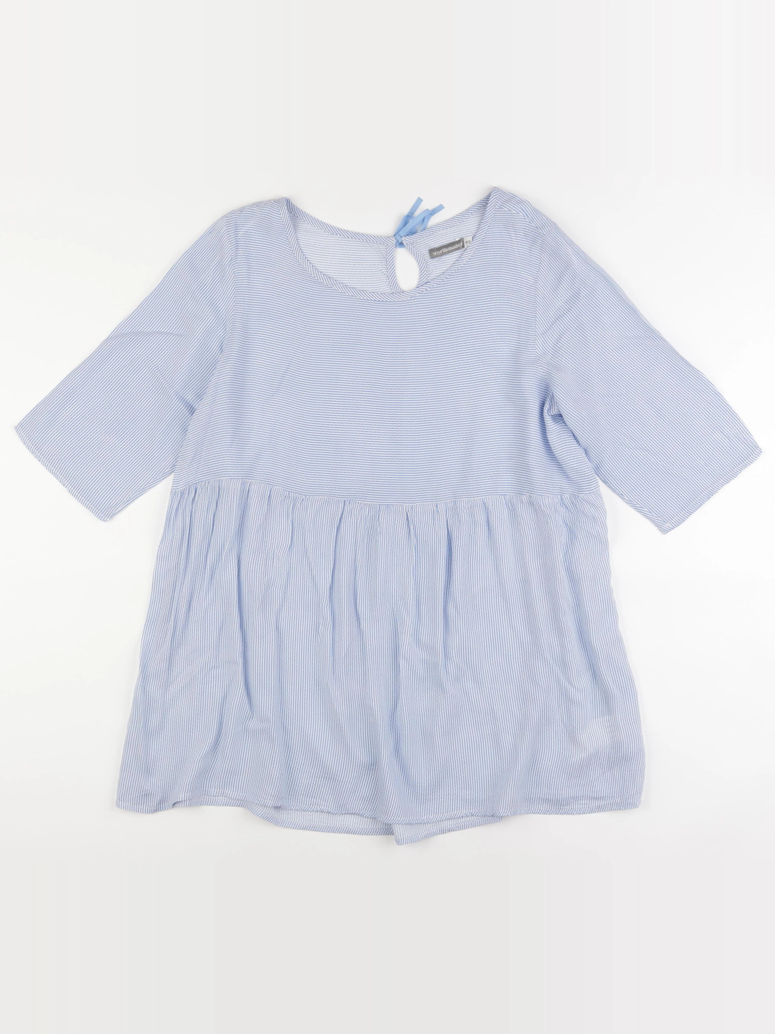 Vertbaudet - blouse grossesse bleu - 40