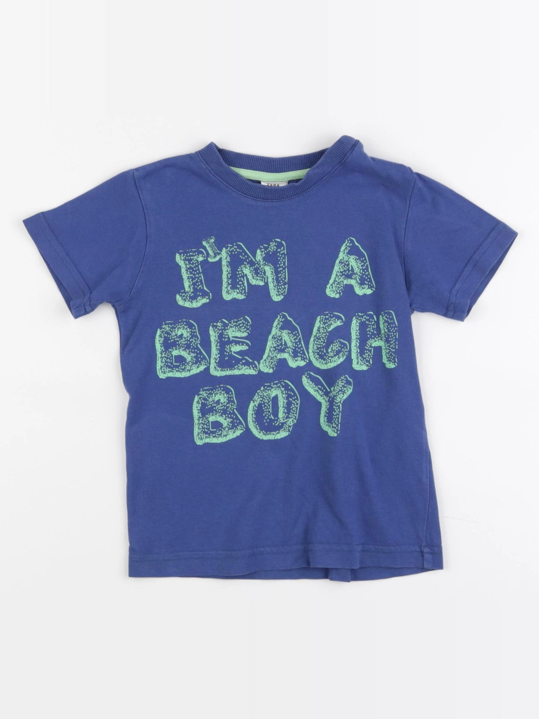 Zara - tee-shirt bleu - 18/24 mois