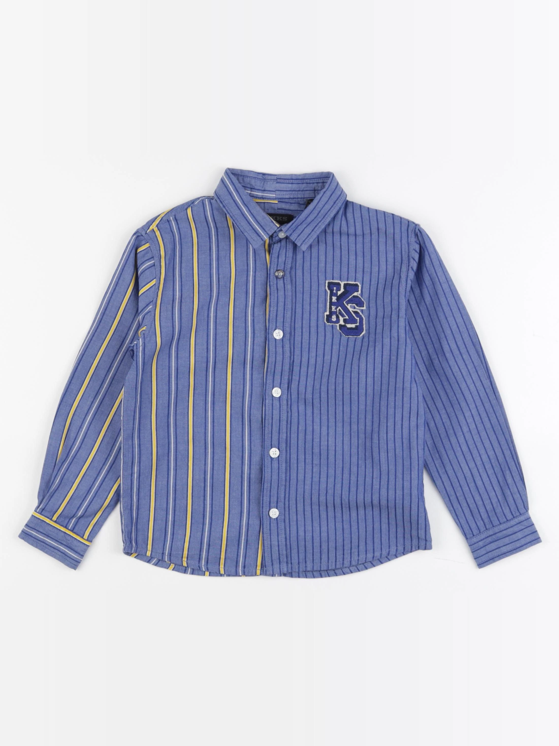 IKKS - chemise bleu - 4 ans