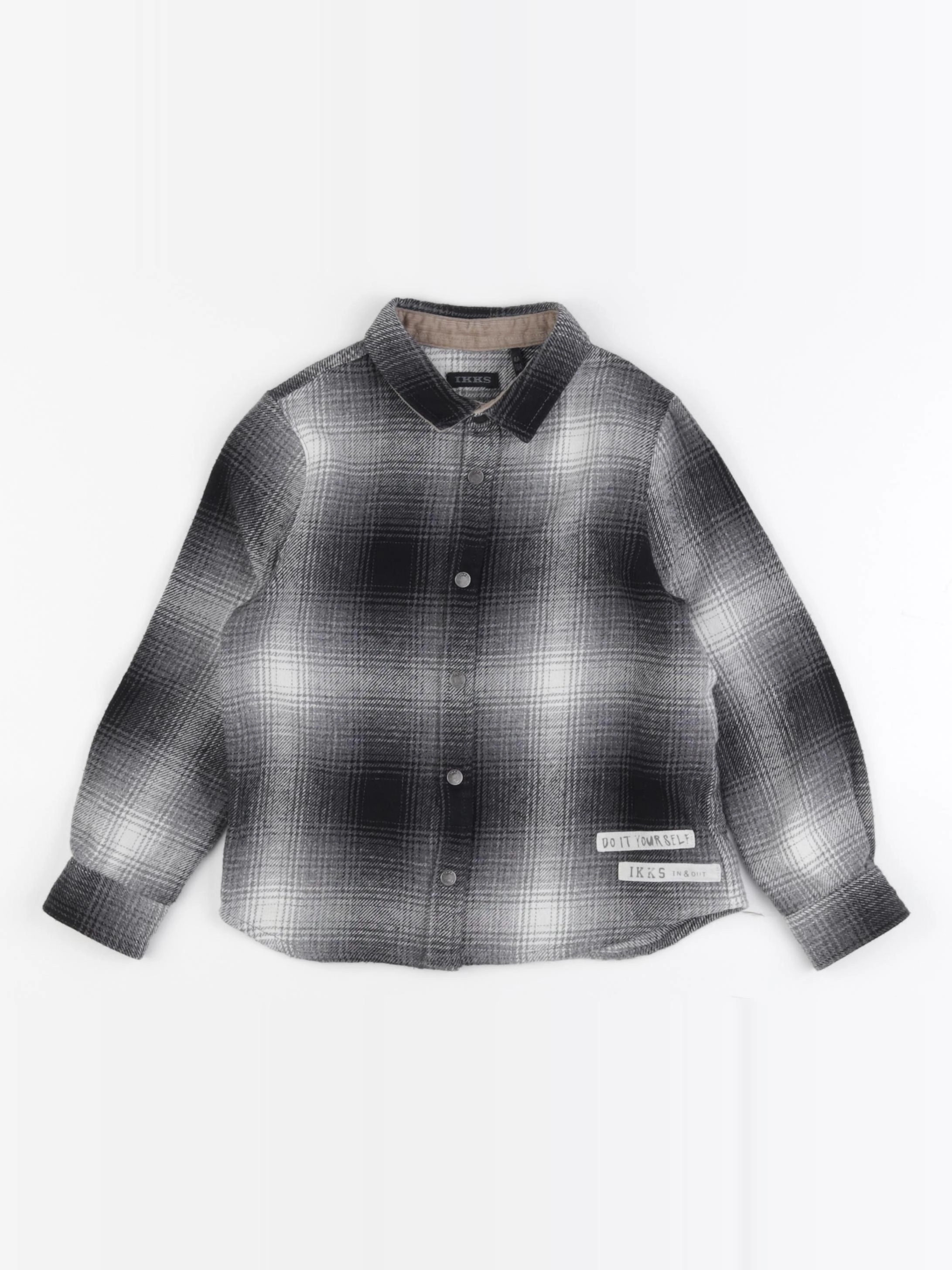 IKKS - chemise gris - 4 ans