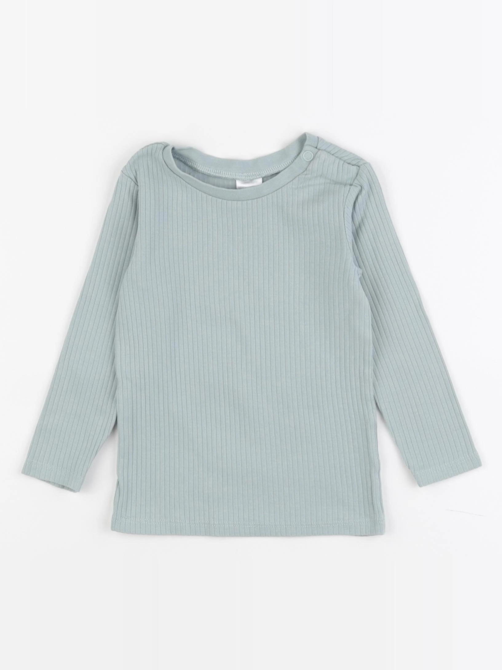 H&M - maillot de corps vert - 12/18 mois