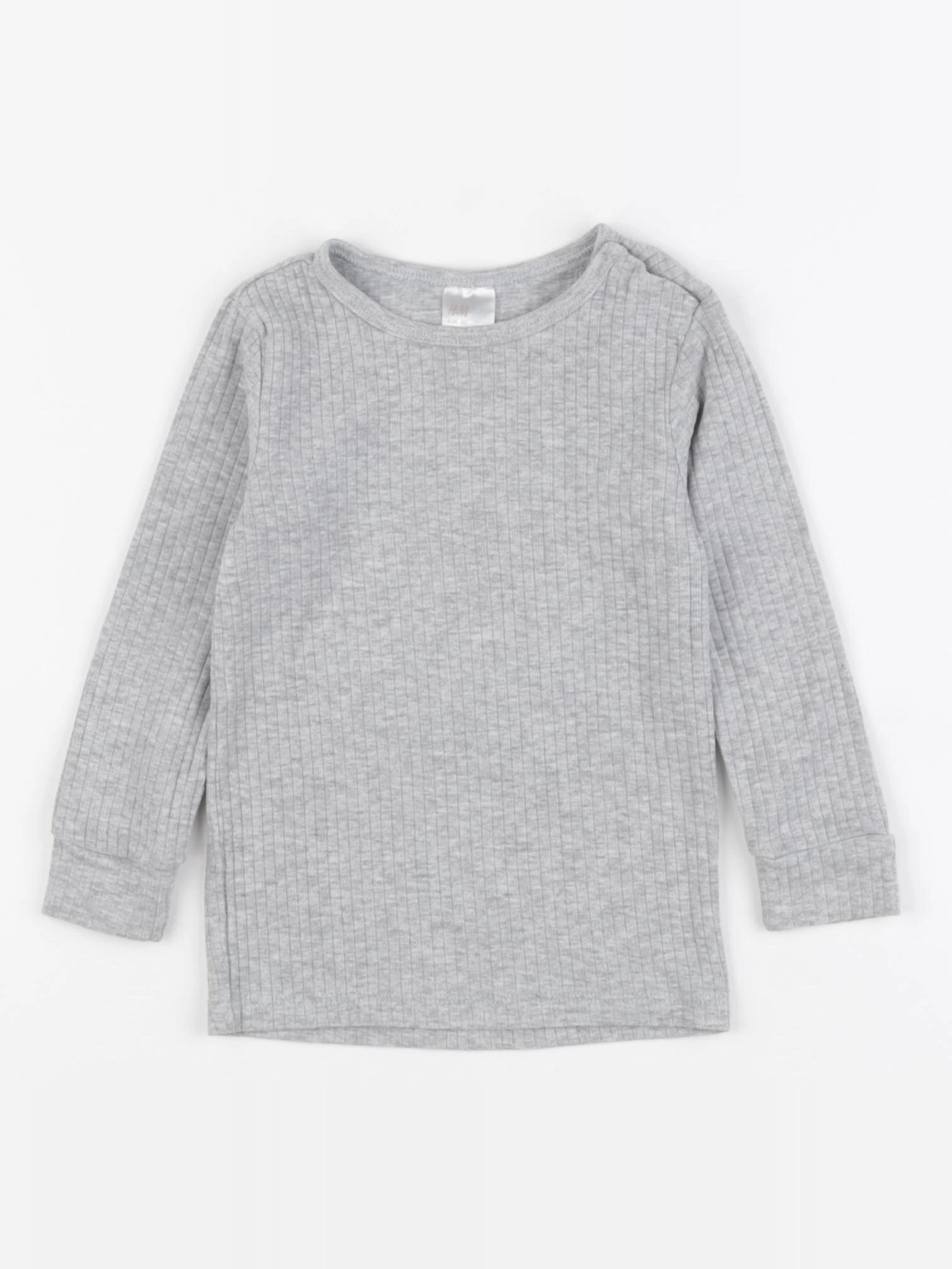 H&M - maillot de corps gris - 9/12 mois