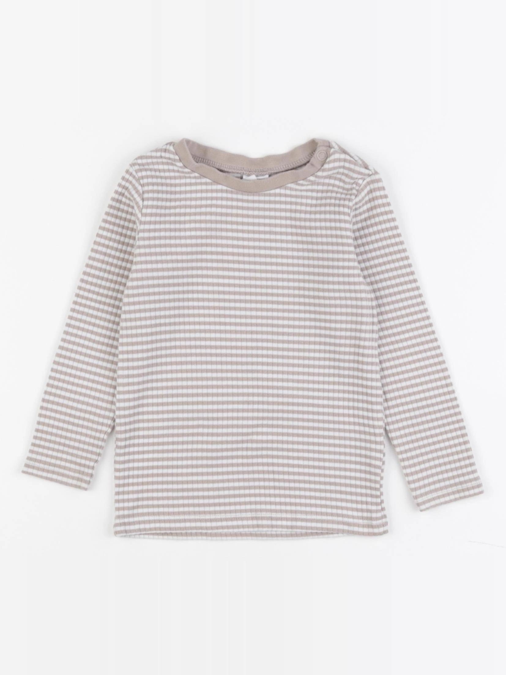 H&M - maillot de corps beige - 12/18 mois