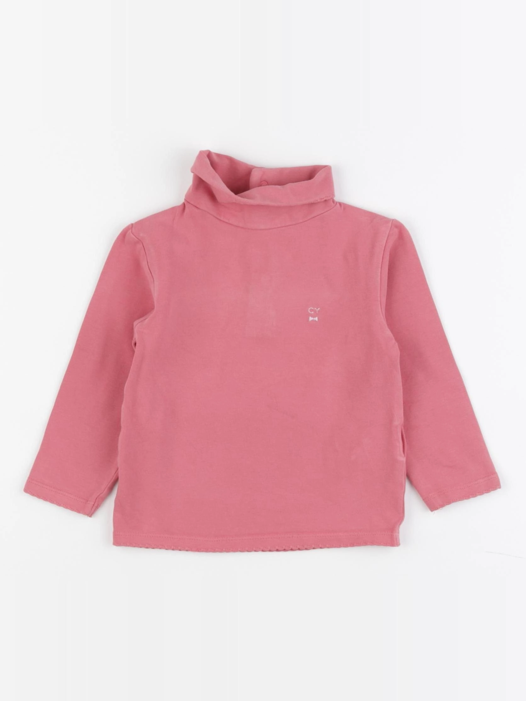 Cyrillus - sous-pull rose - 18 mois