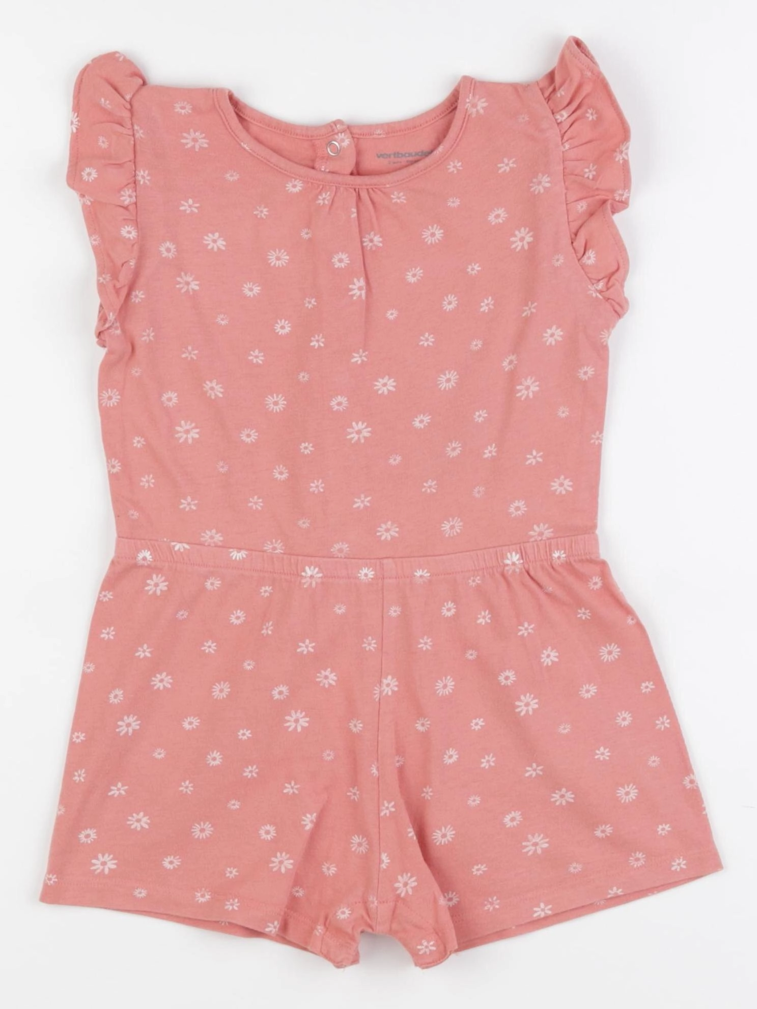 Vertbaudet - combinaison rose - 2 ans
