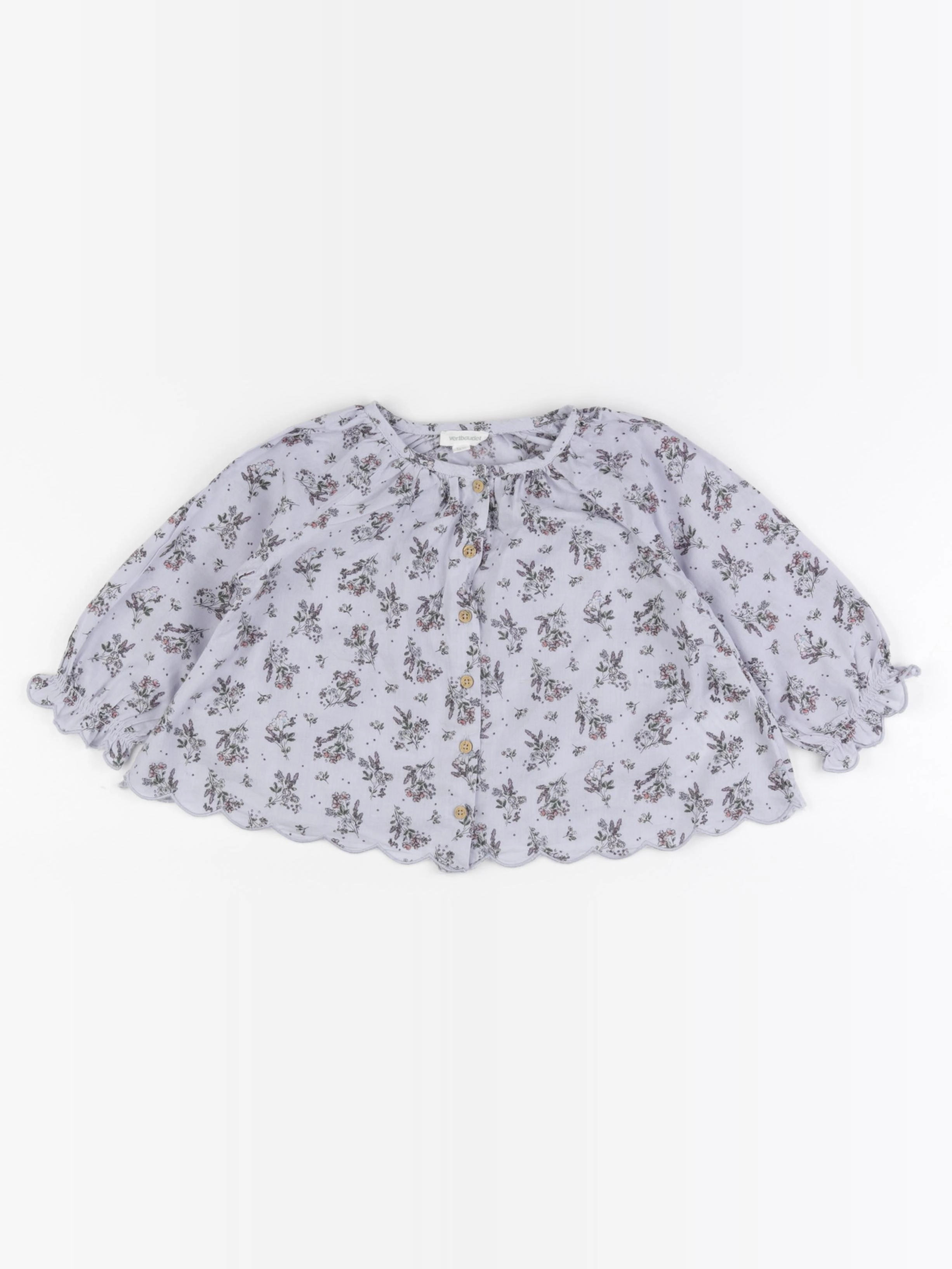 Vertbaudet - blouse bleu - 18 mois