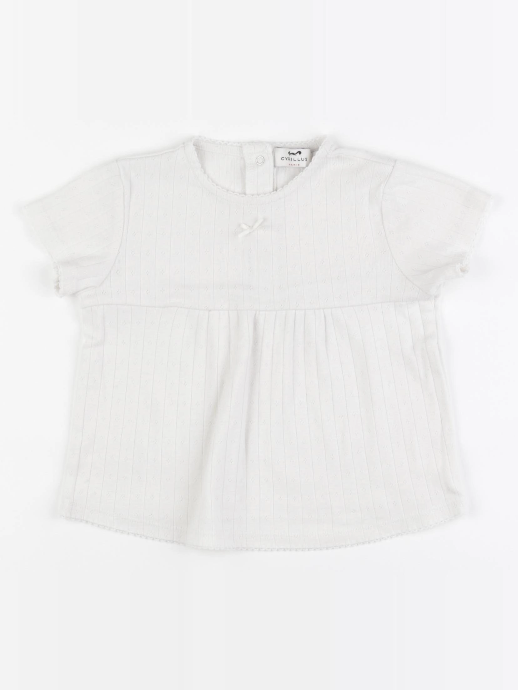 Cyrillus - tee-shirt blanc - 36 mois