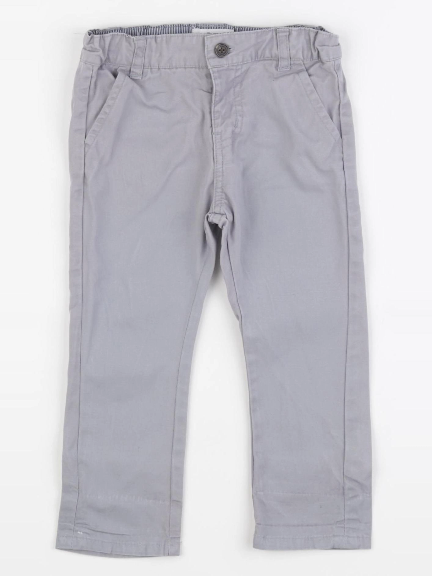 Vertbaudet - pantalon gris - 18 mois