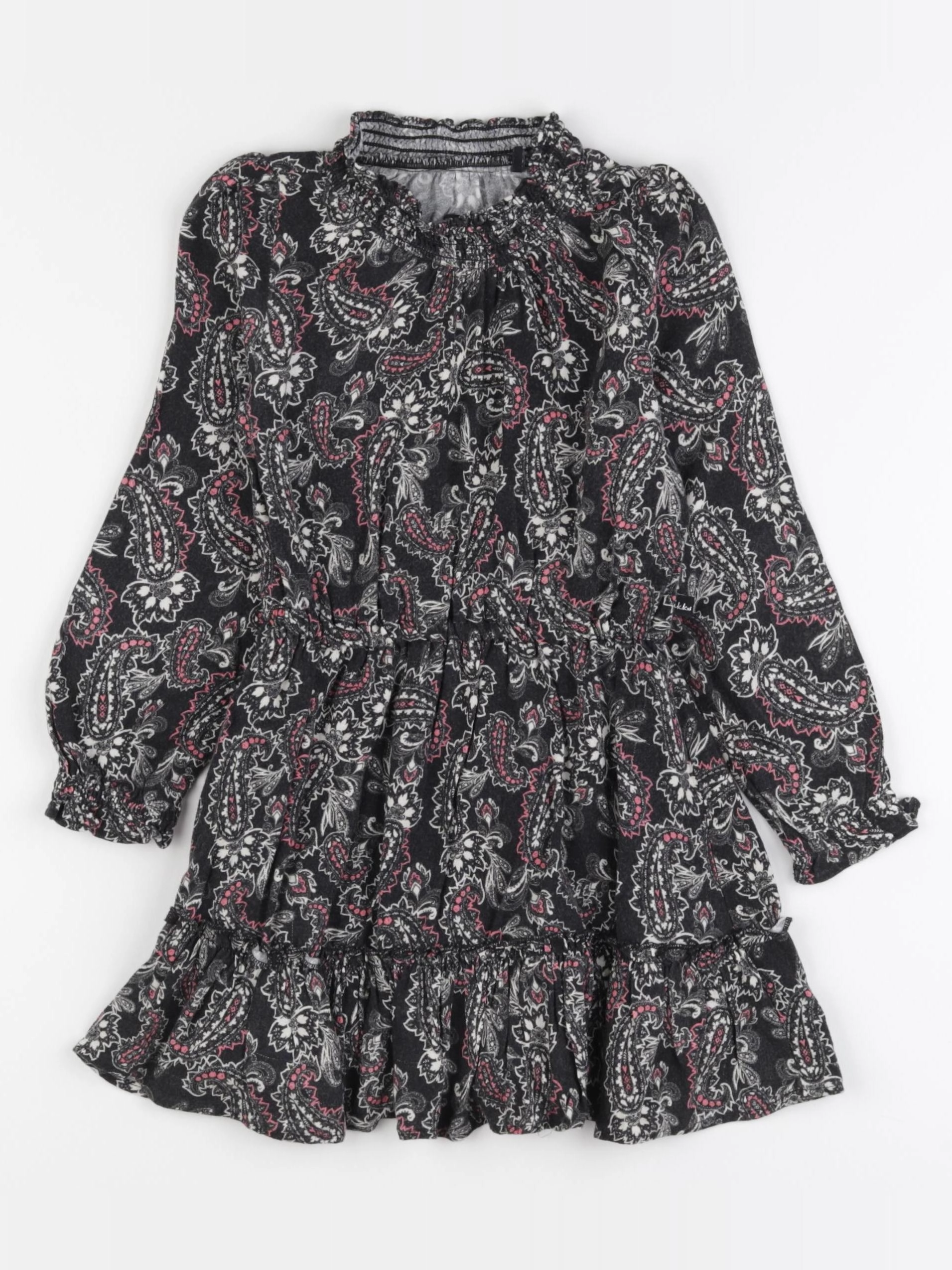 IKKS - robe noir - 4 ans