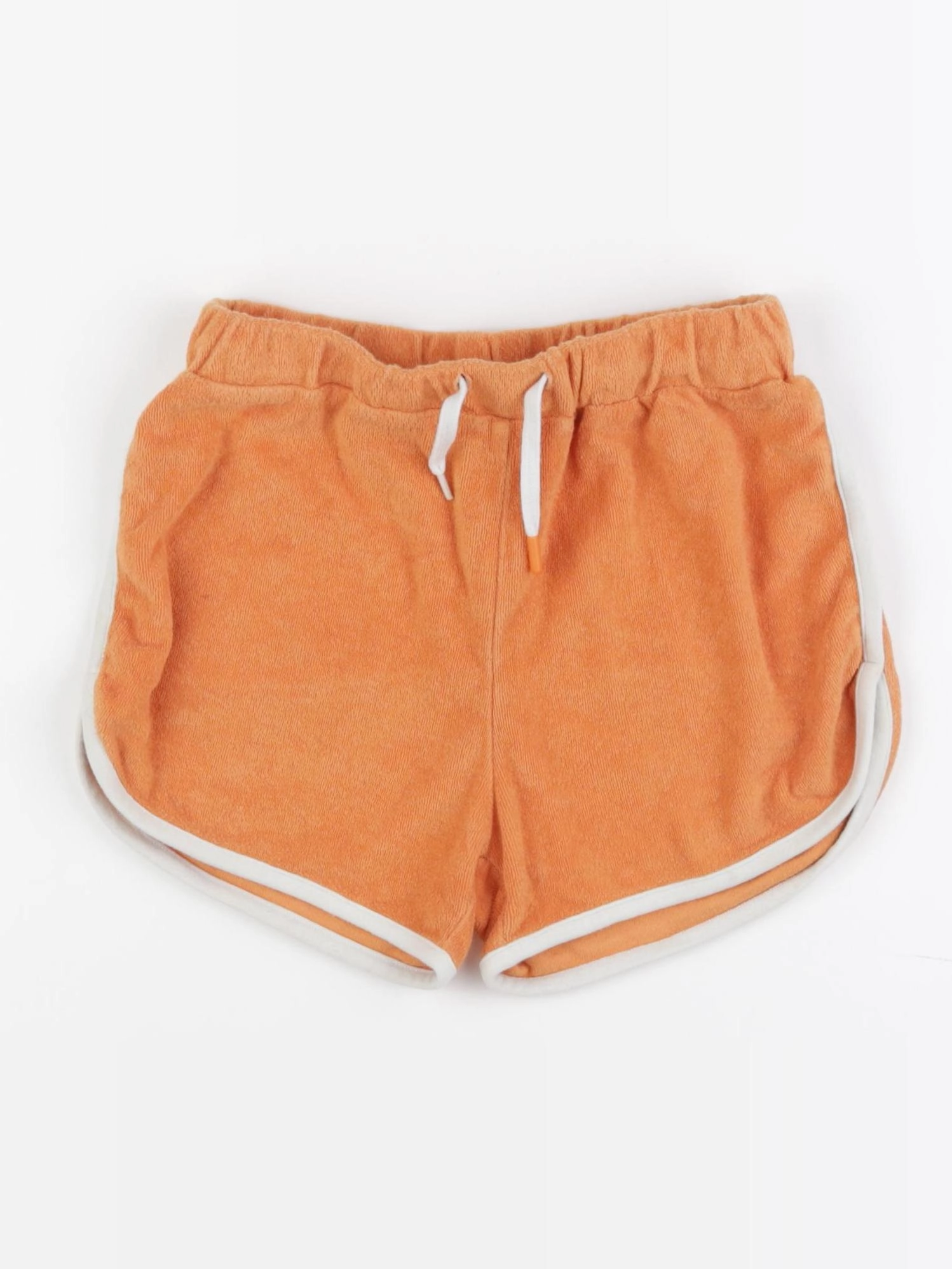Monoprix - short orange - 8 ans