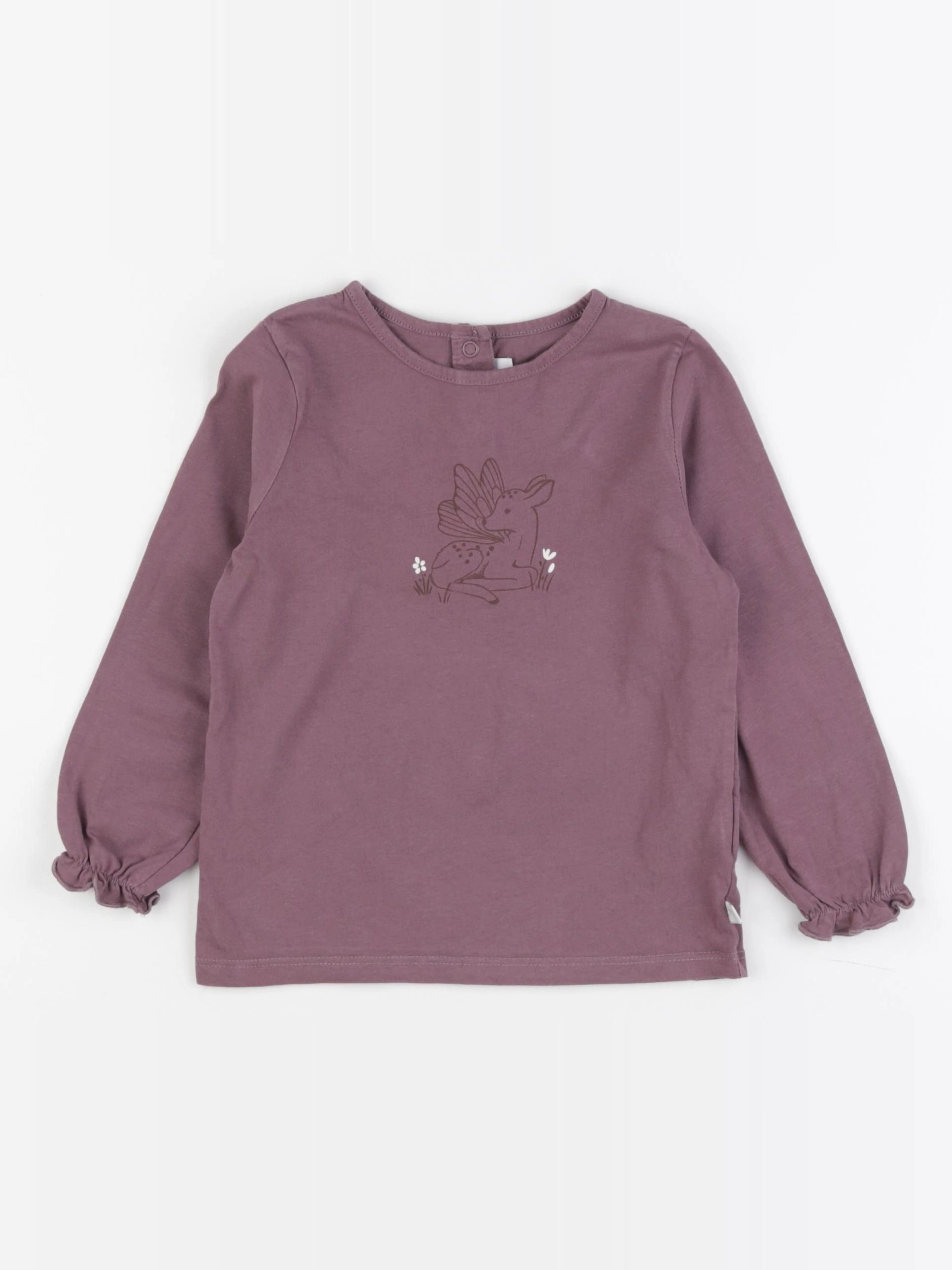 Cadet Rousselle - tee-shirt violet - 36 mois