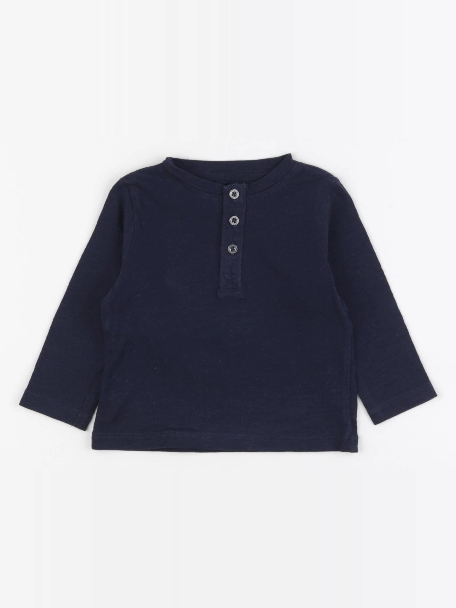 Vertbaudet - tee-shirt bleu - 6 mois