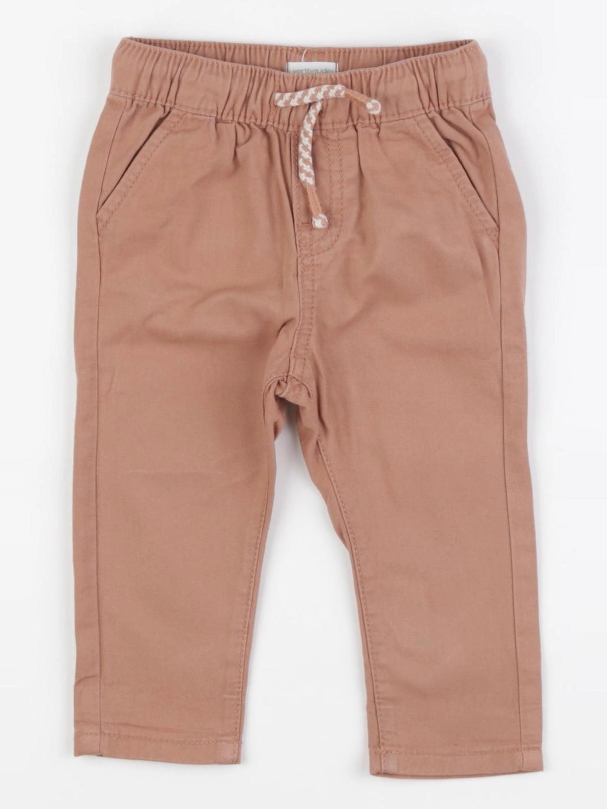 Vertbaudet - pantalon marron - 6 mois