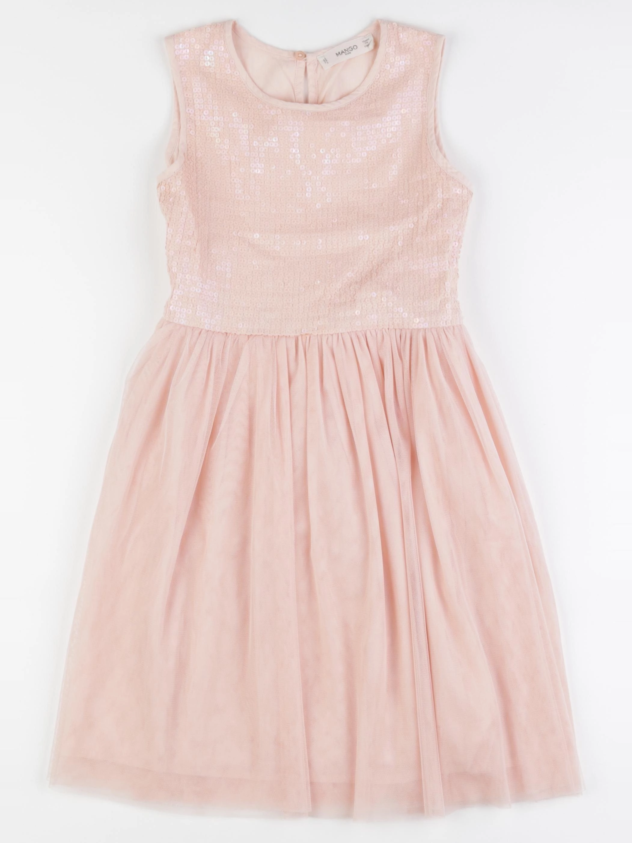 Mango - robe rose - 7/8 ans