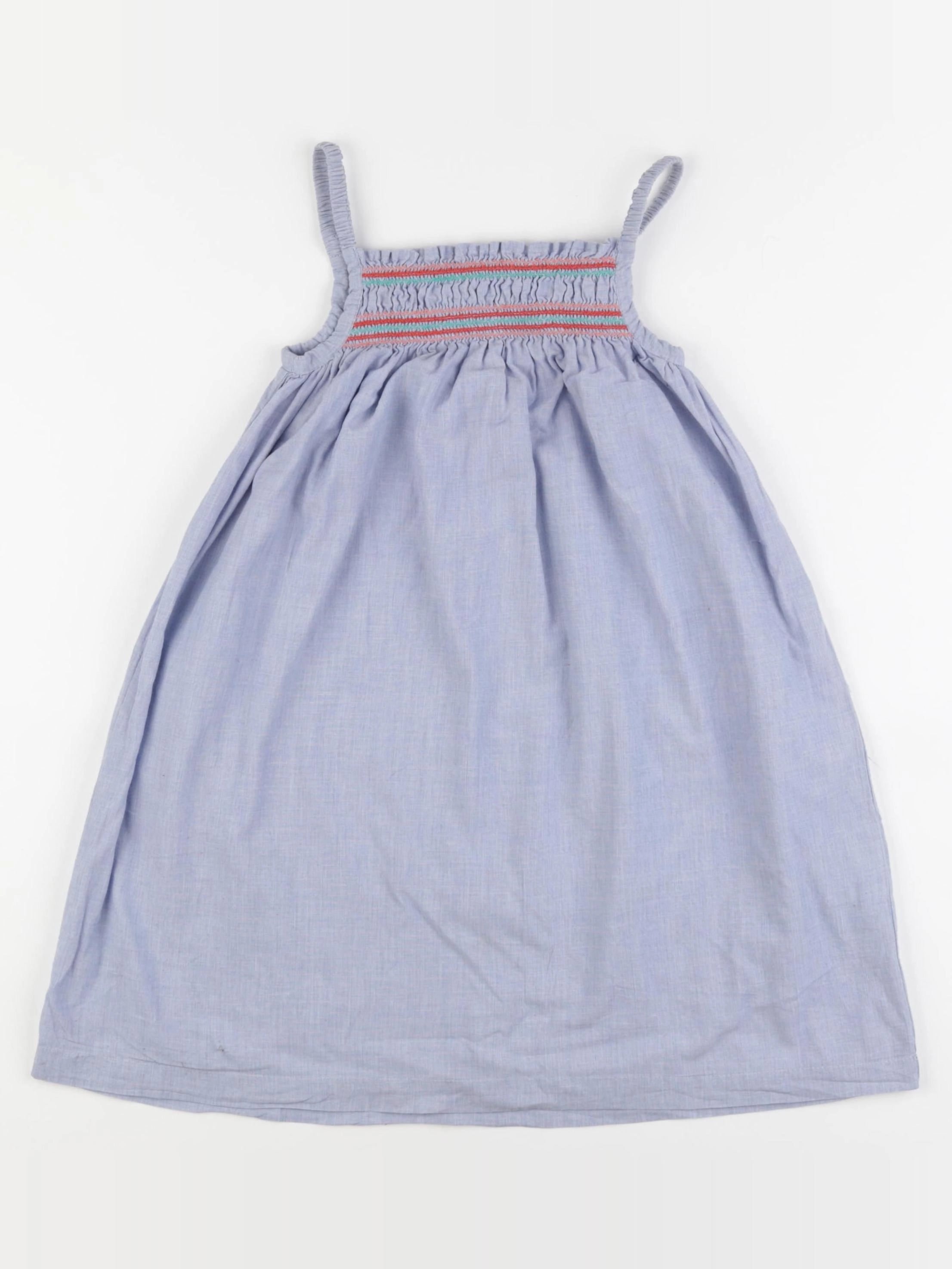 Monoprix - robe bleu - 6 ans