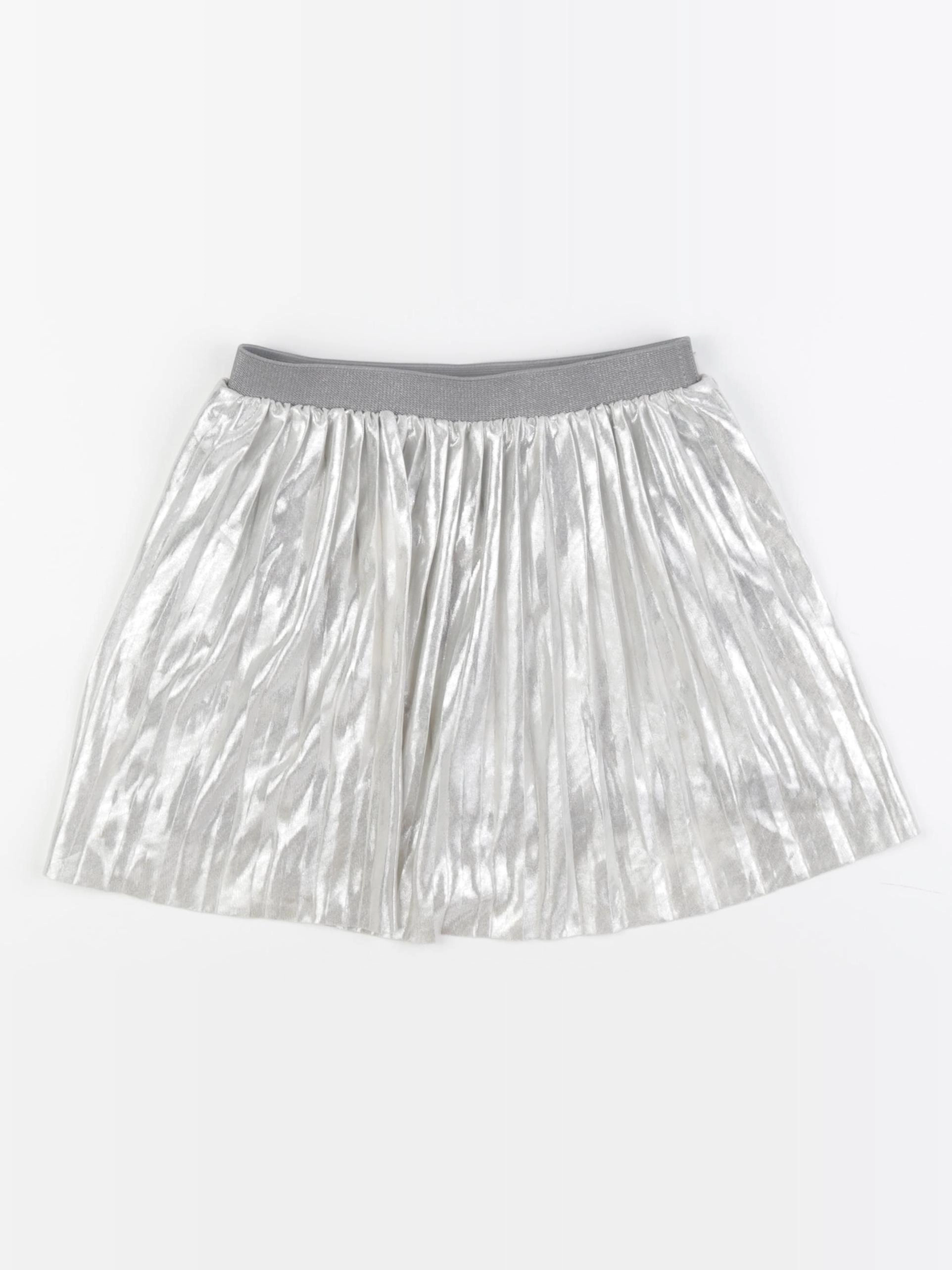 Mango - jupe argent - 6/7 ans