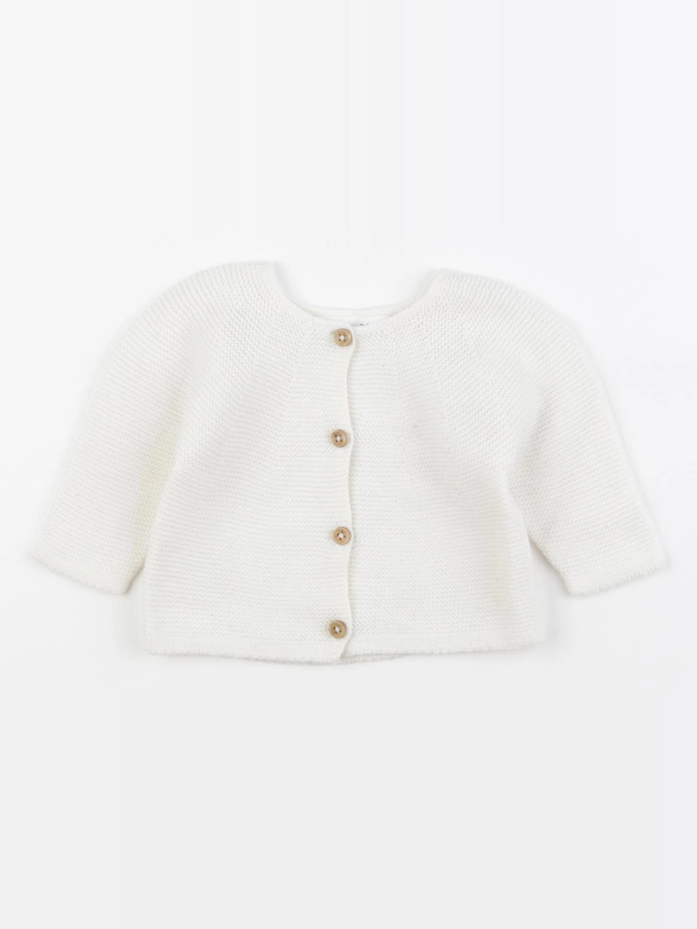 Zara - gilet blanc - 0/1 mois