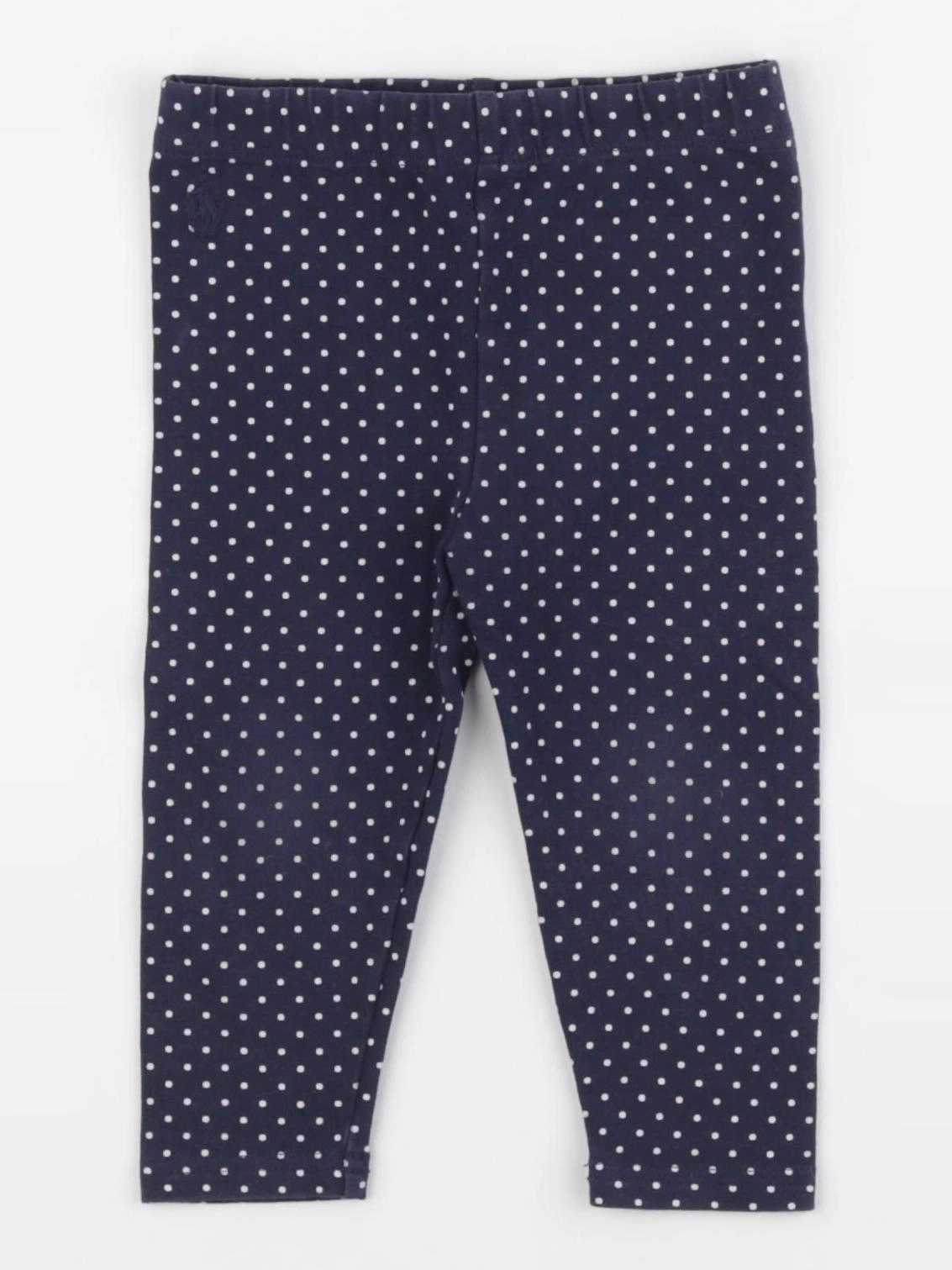 Ralph Lauren - legging bleu - 12 mois