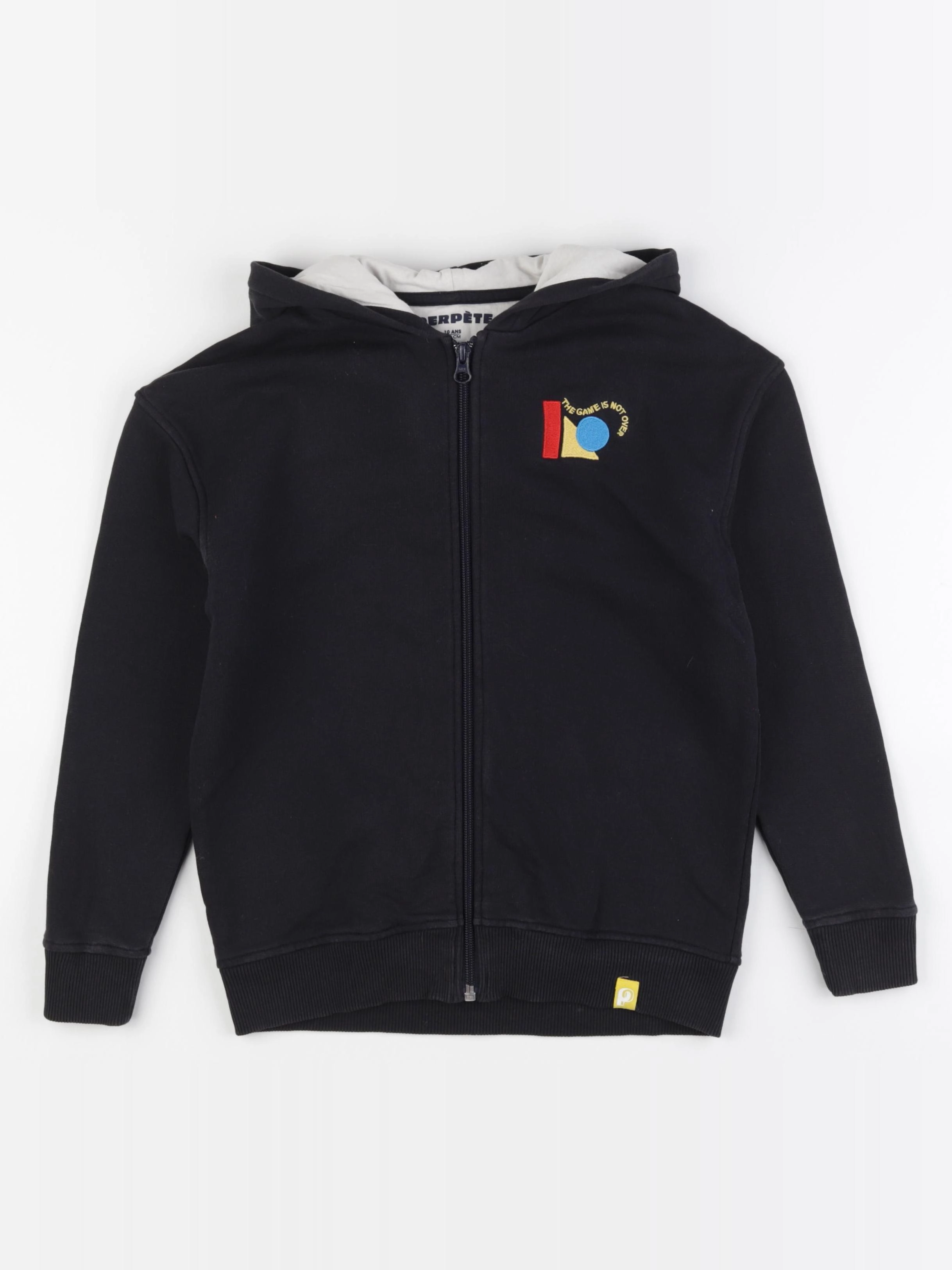 Perpète - sweat noir - 10 ans