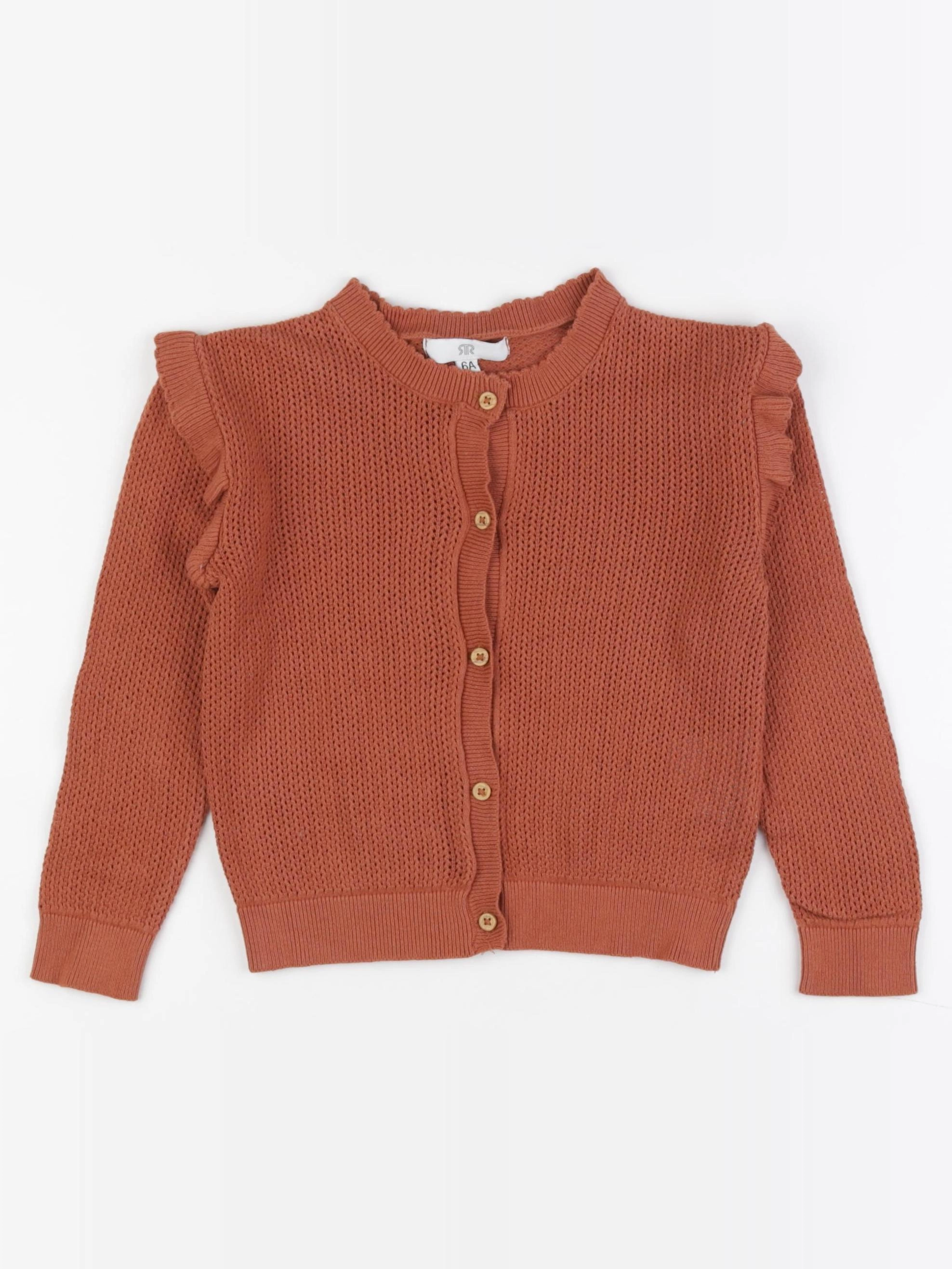 La Redoute - gilet marron - 6 ans