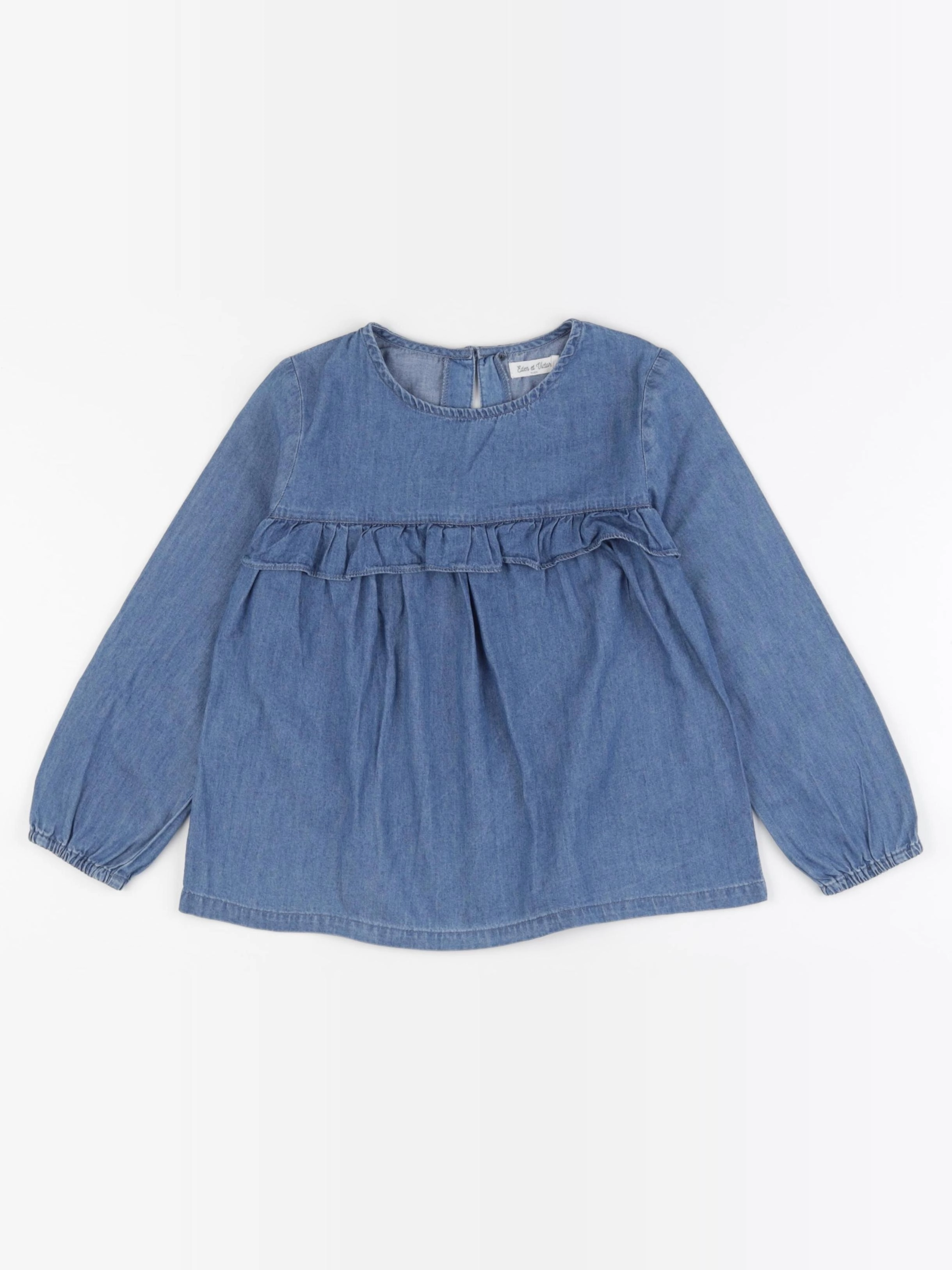 Eden & Victor - blouse bleu - 6 ans
