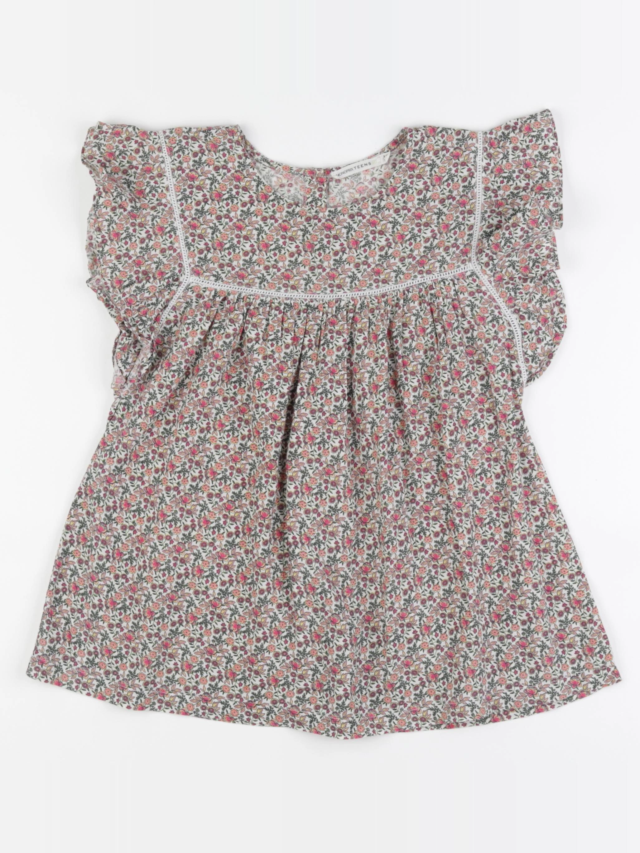 Monoprix - tee-shirt multicolore - 12 ans