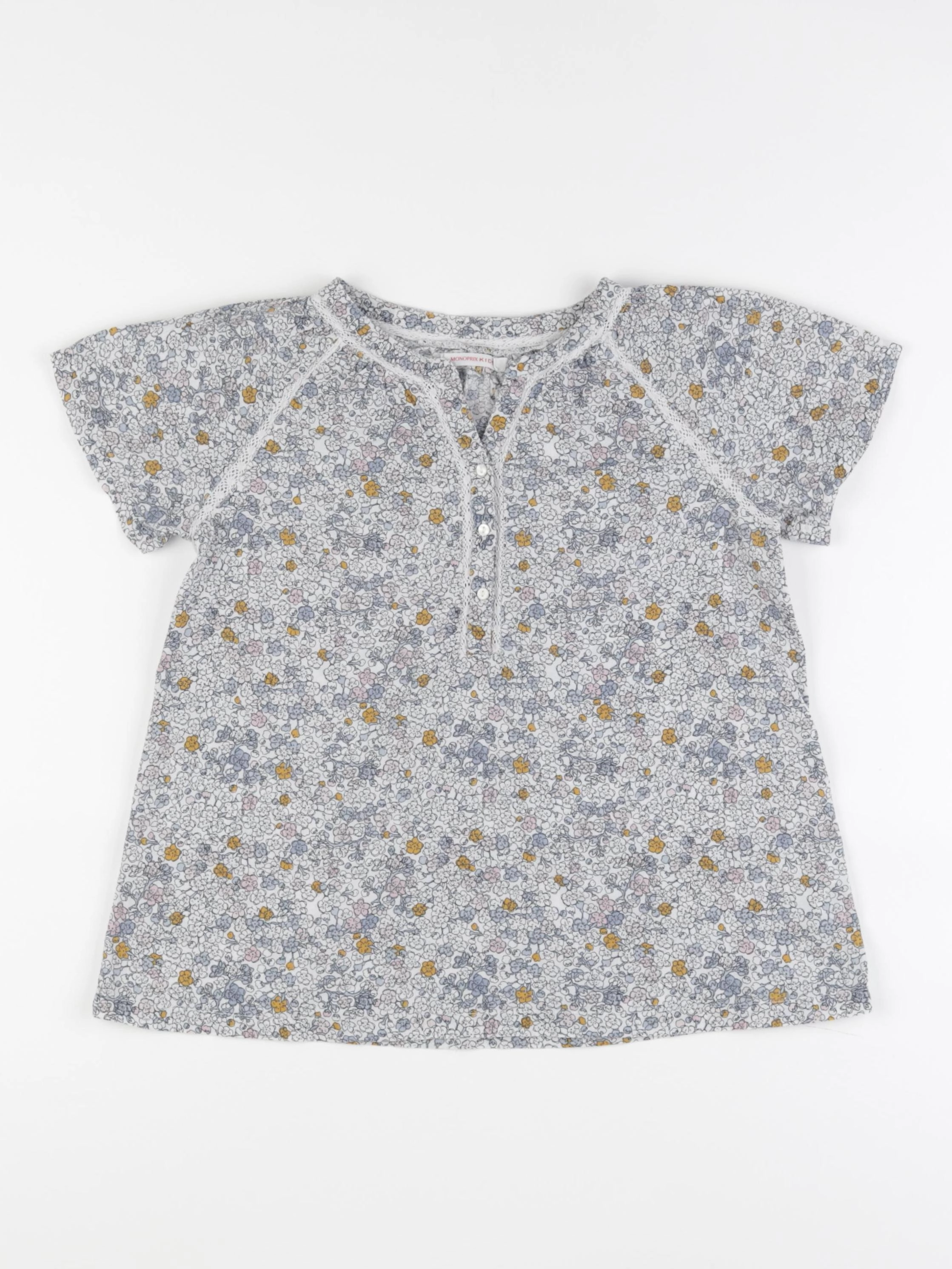 Monoprix - tee-shirt multicolore - 10 ans
