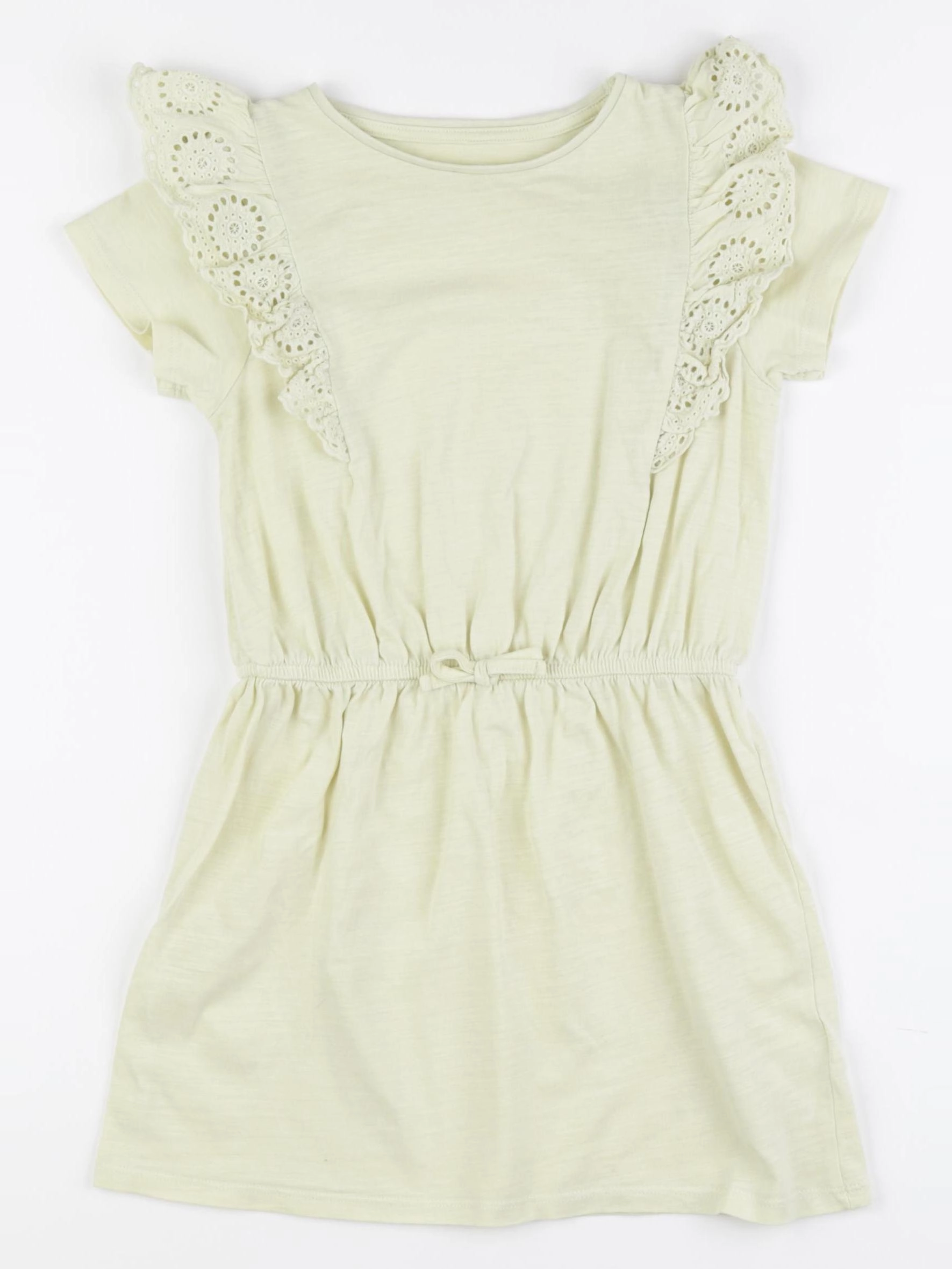 Vertbaudet - robe jaune - 6 ans