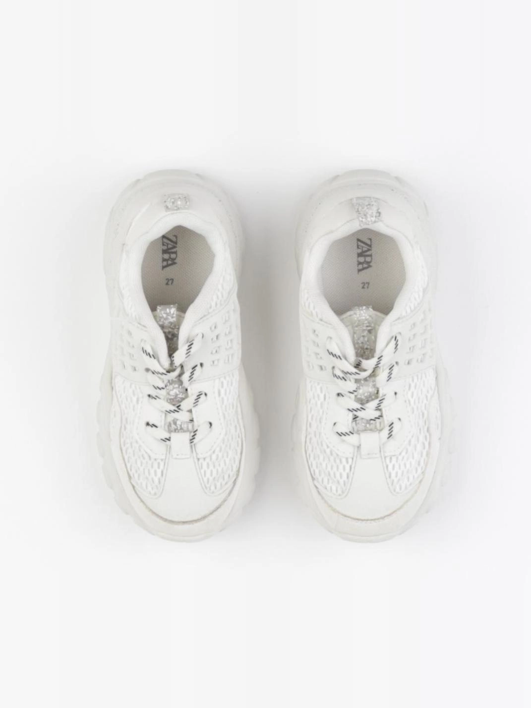 Zara - baskets blanc - pointure 27