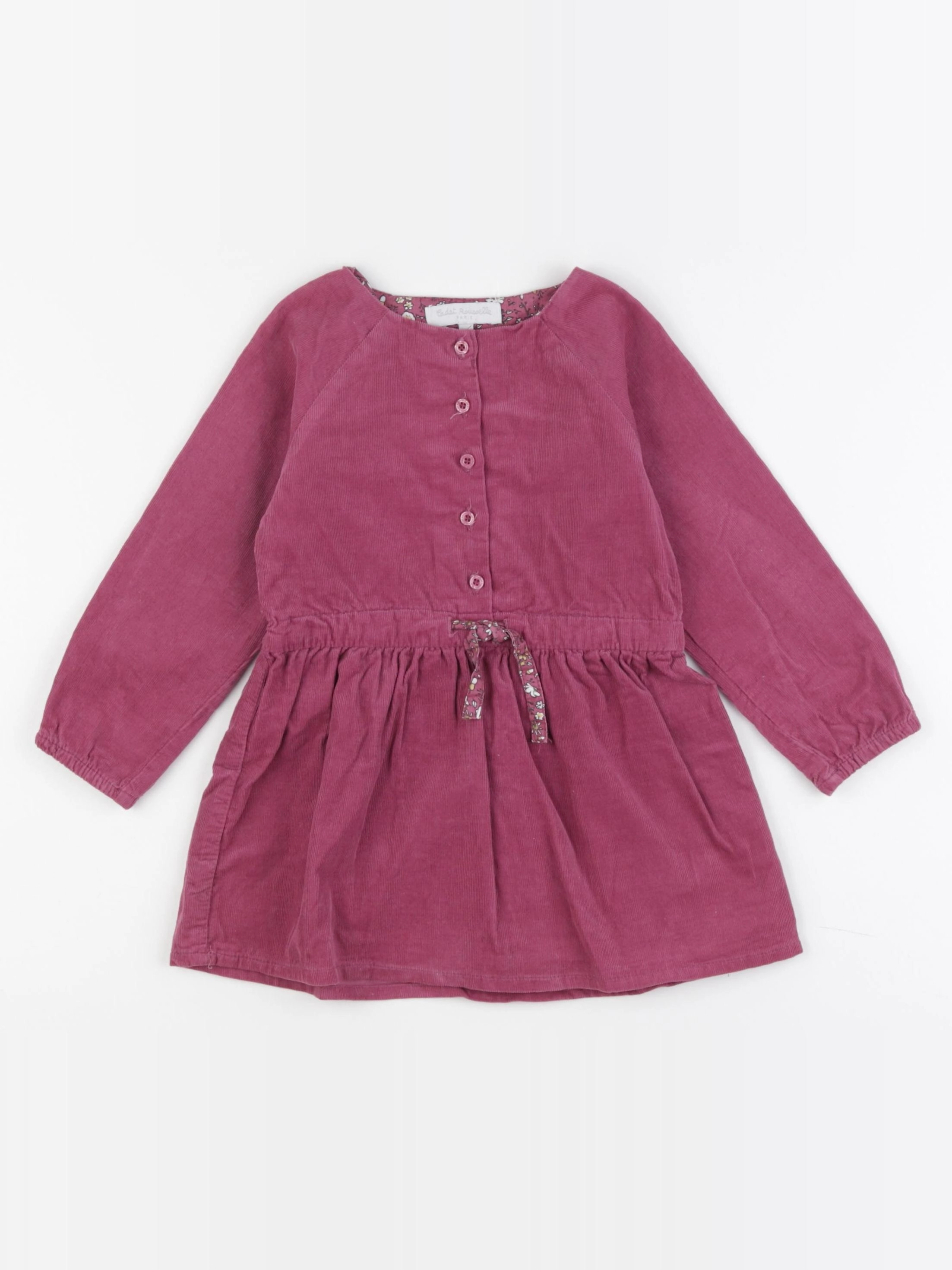 Cadet Rousselle - robe rose - 24 mois