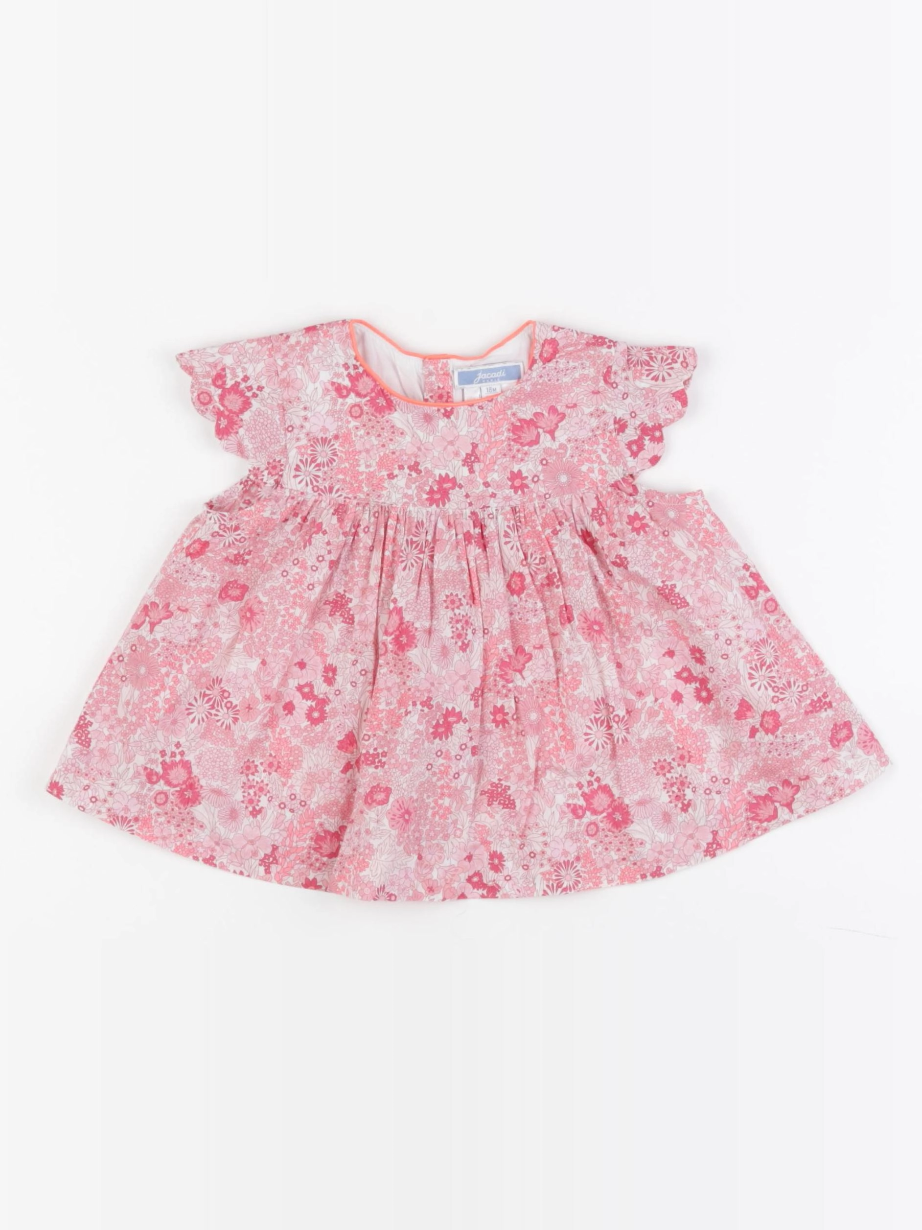 Jacadi - blouse liberty rose - 18 mois