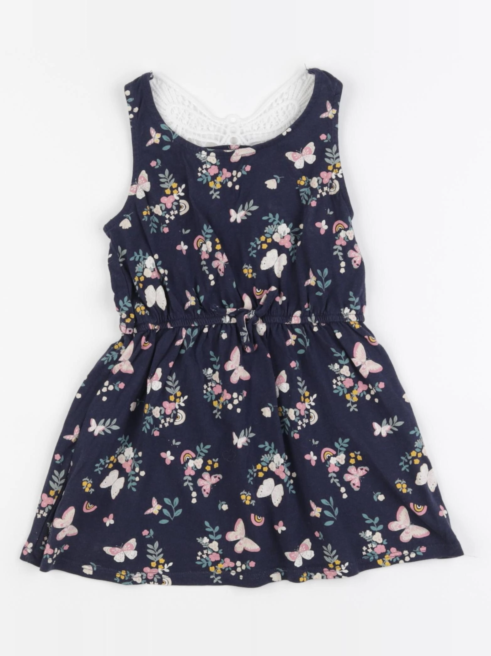 Vertbaudet - robe bleu - 2 ans