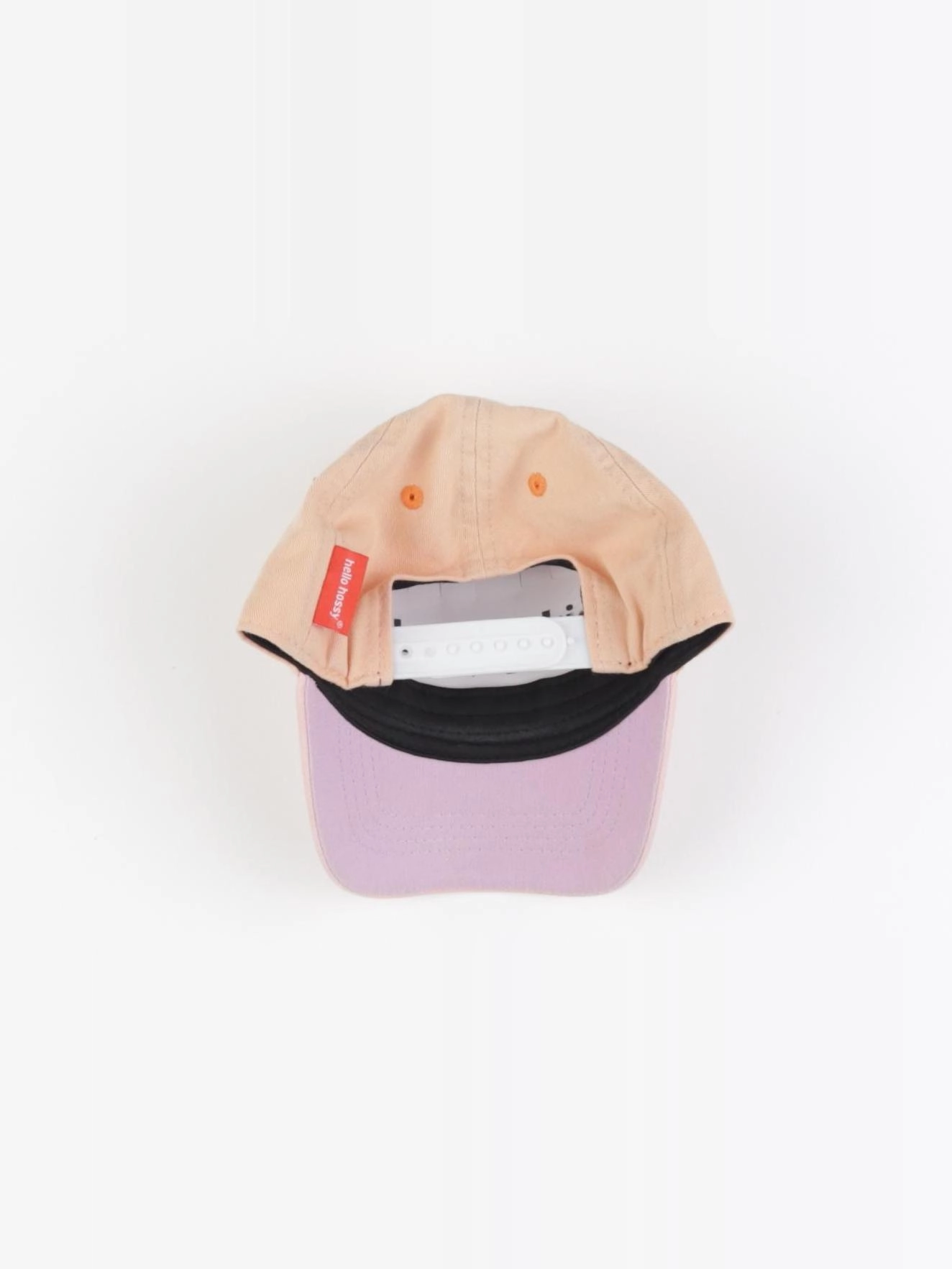 Hello Hossy - casquette orange, rose - 9/18 mois