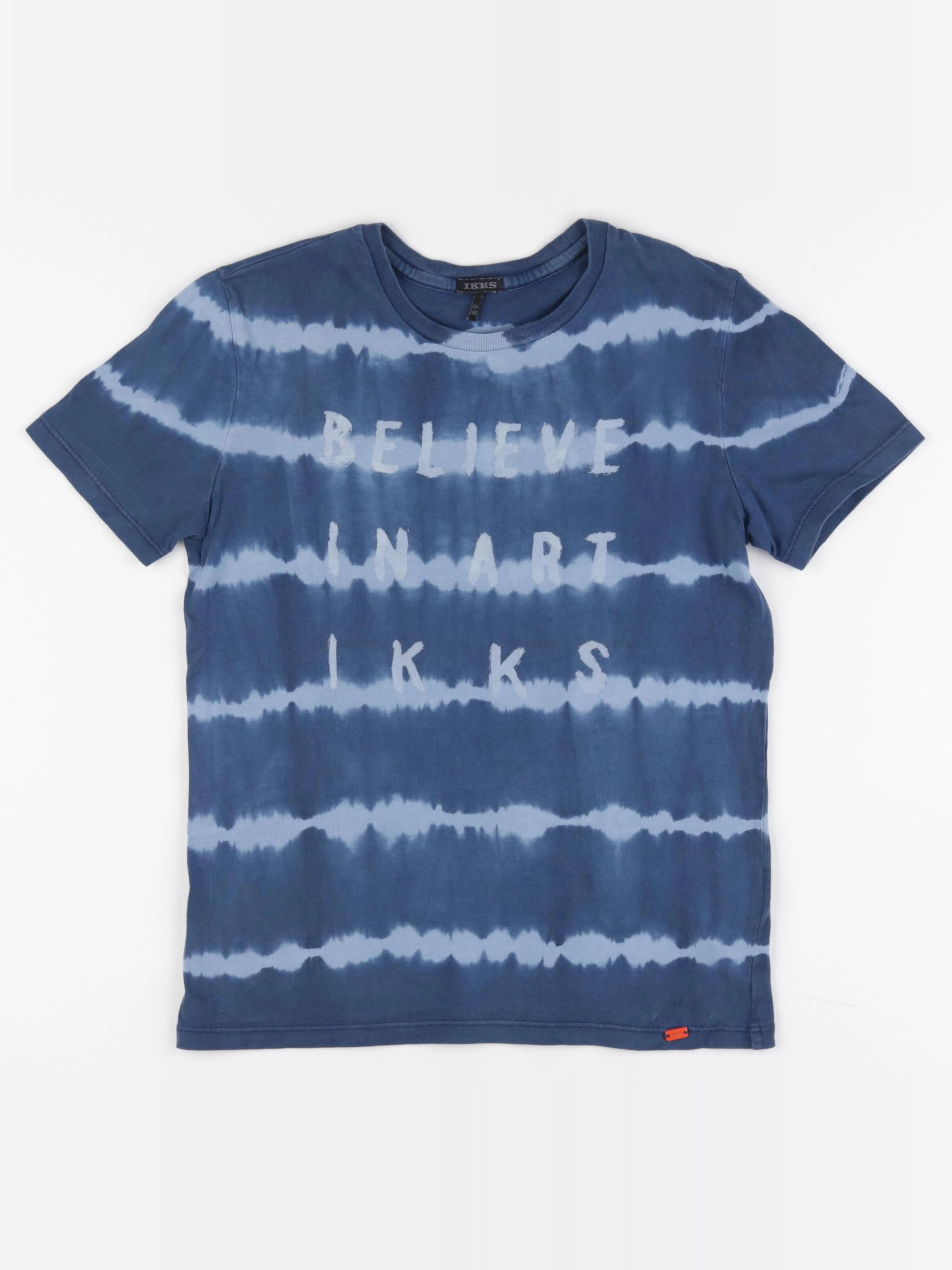 IKKS - tee-shirt bleu - 10 ans