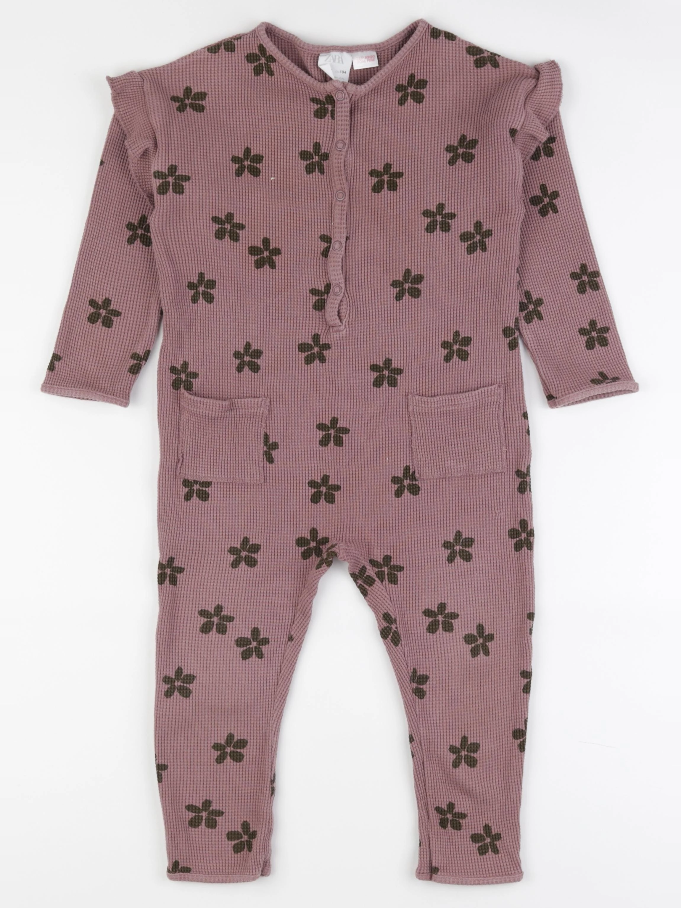 Zara - combinaison rouge - 3/4 ans