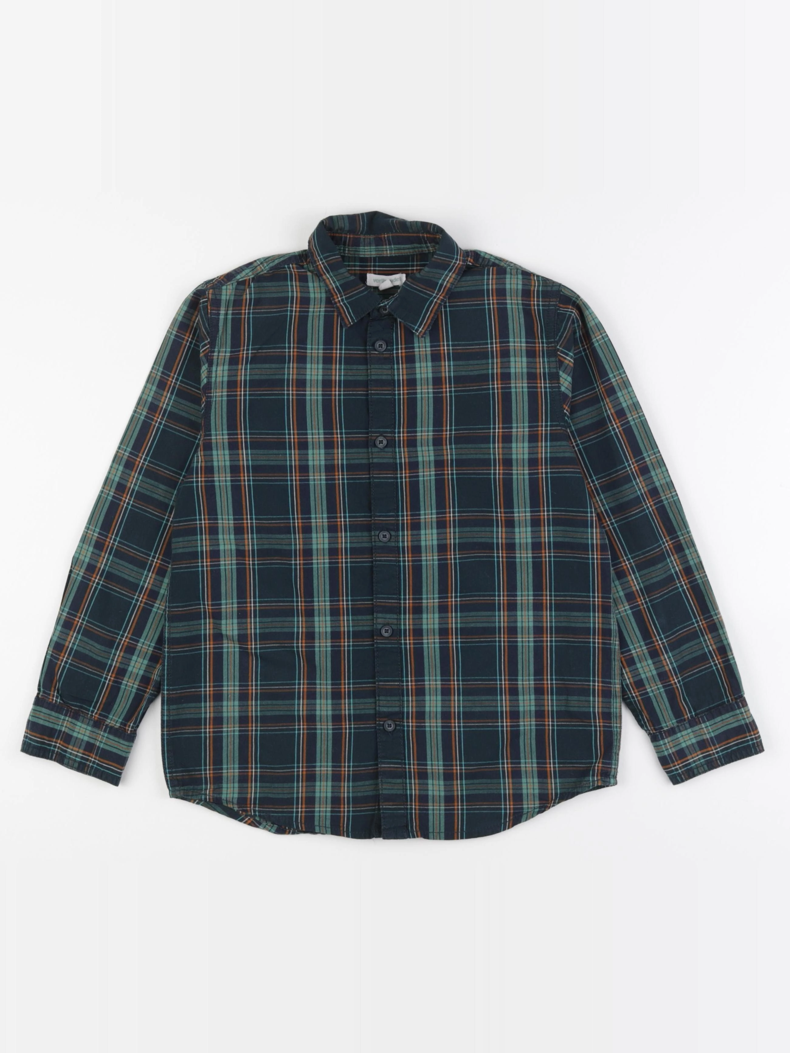 Vertbaudet - chemise multicolore - 10 ans