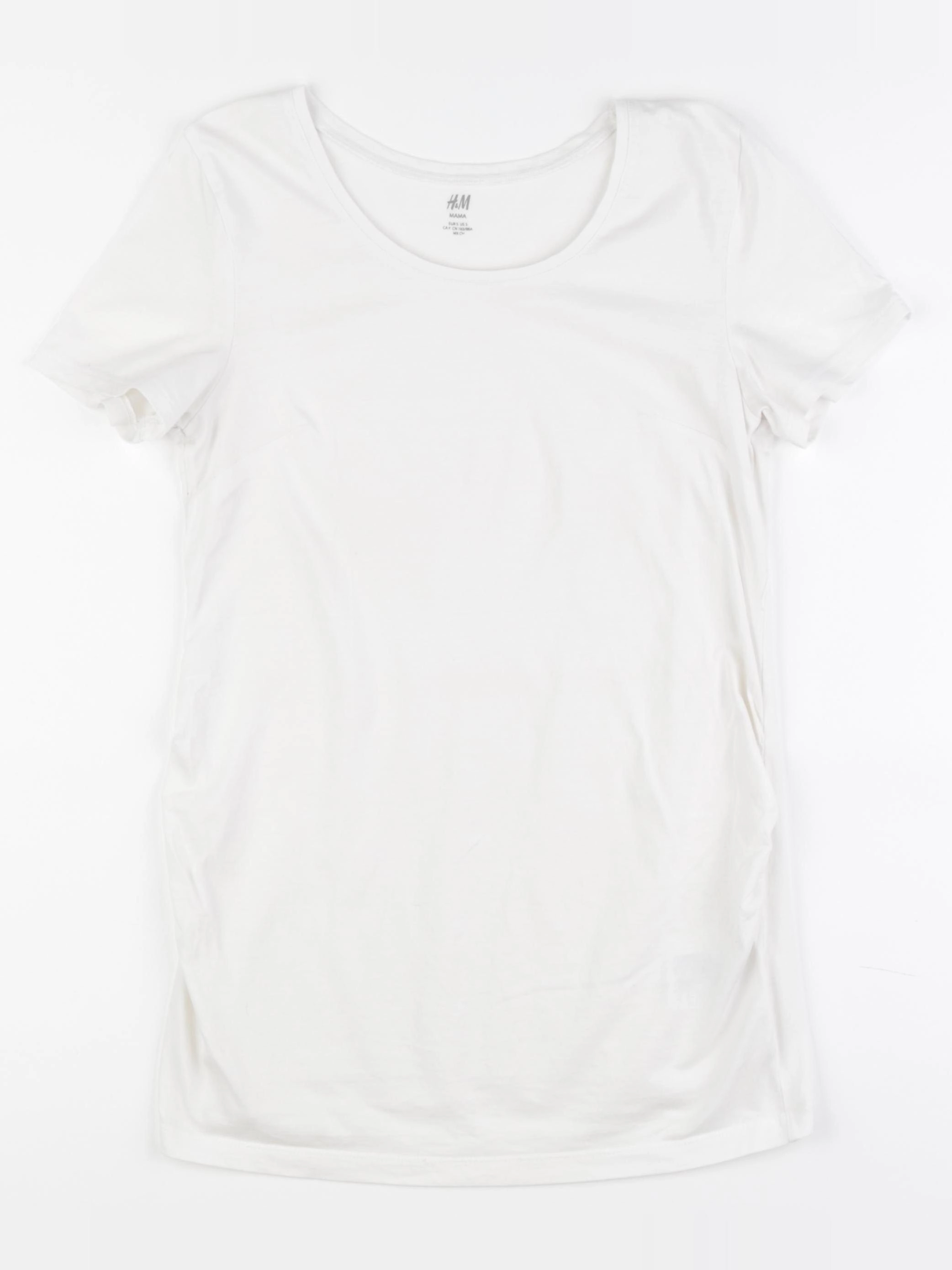 H&M - tee-shirt grossesse blanc - s