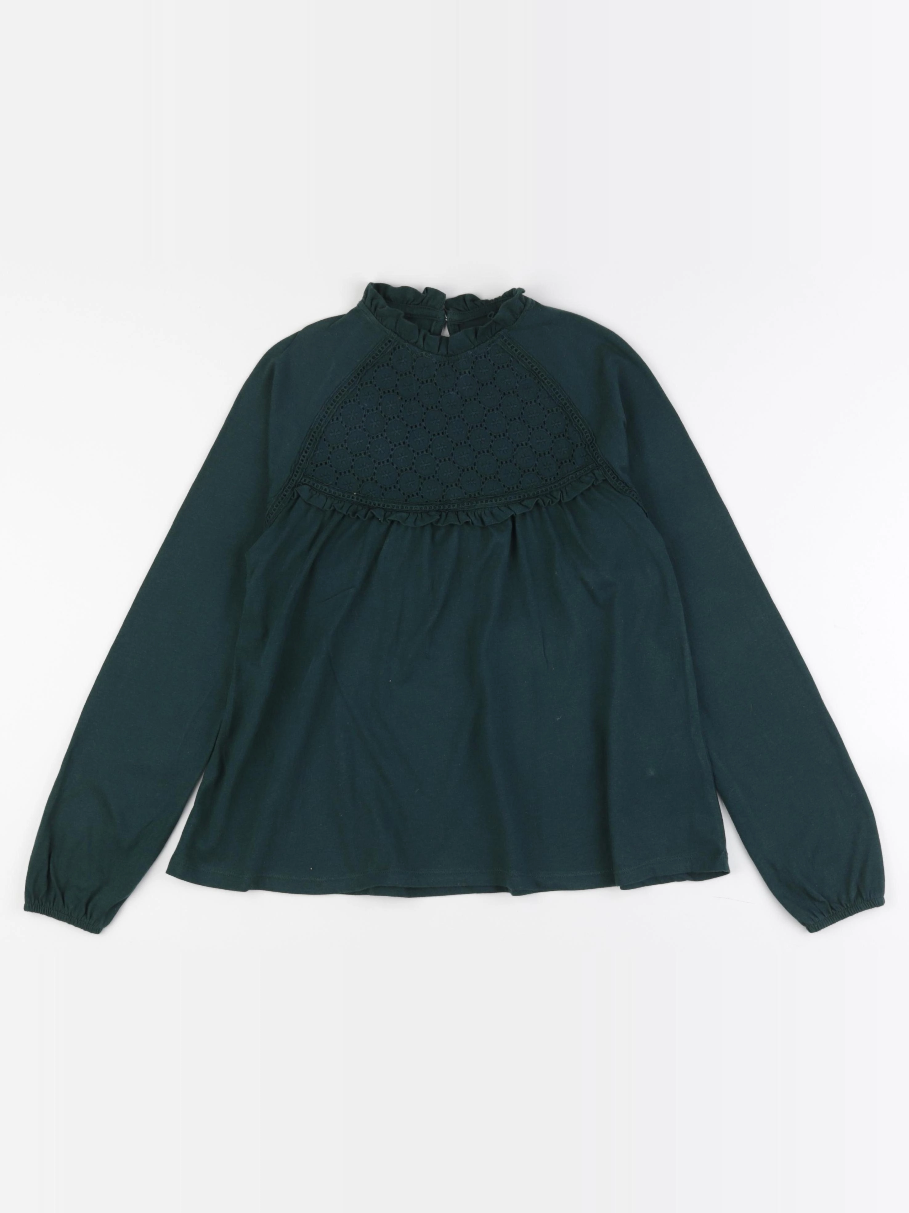 Vertbaudet - tee-shirt vert - 12 ans