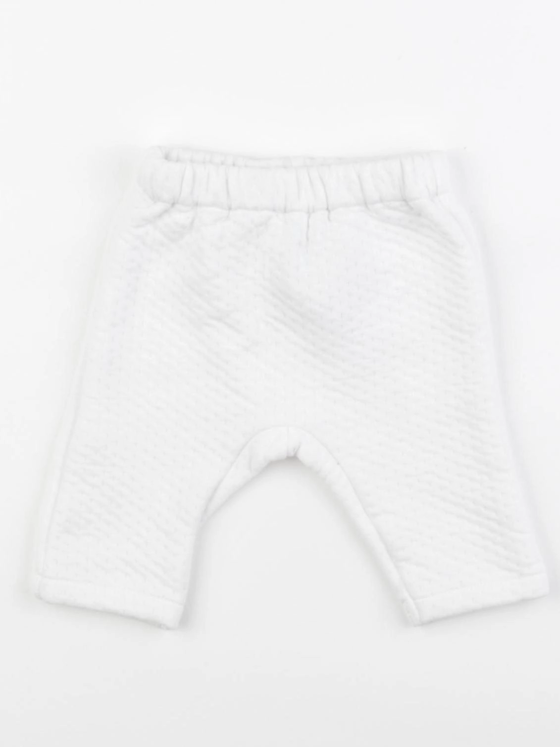 Jacadi - sarouel blanc - 3 mois