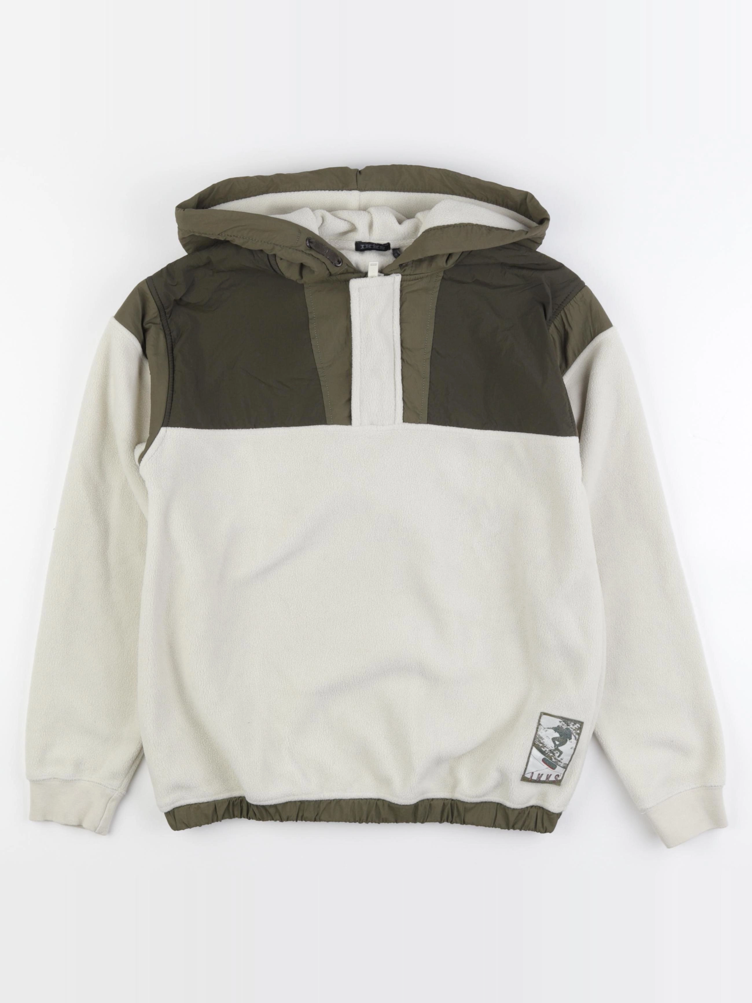 IKKS - polaire blanc - 12 ans