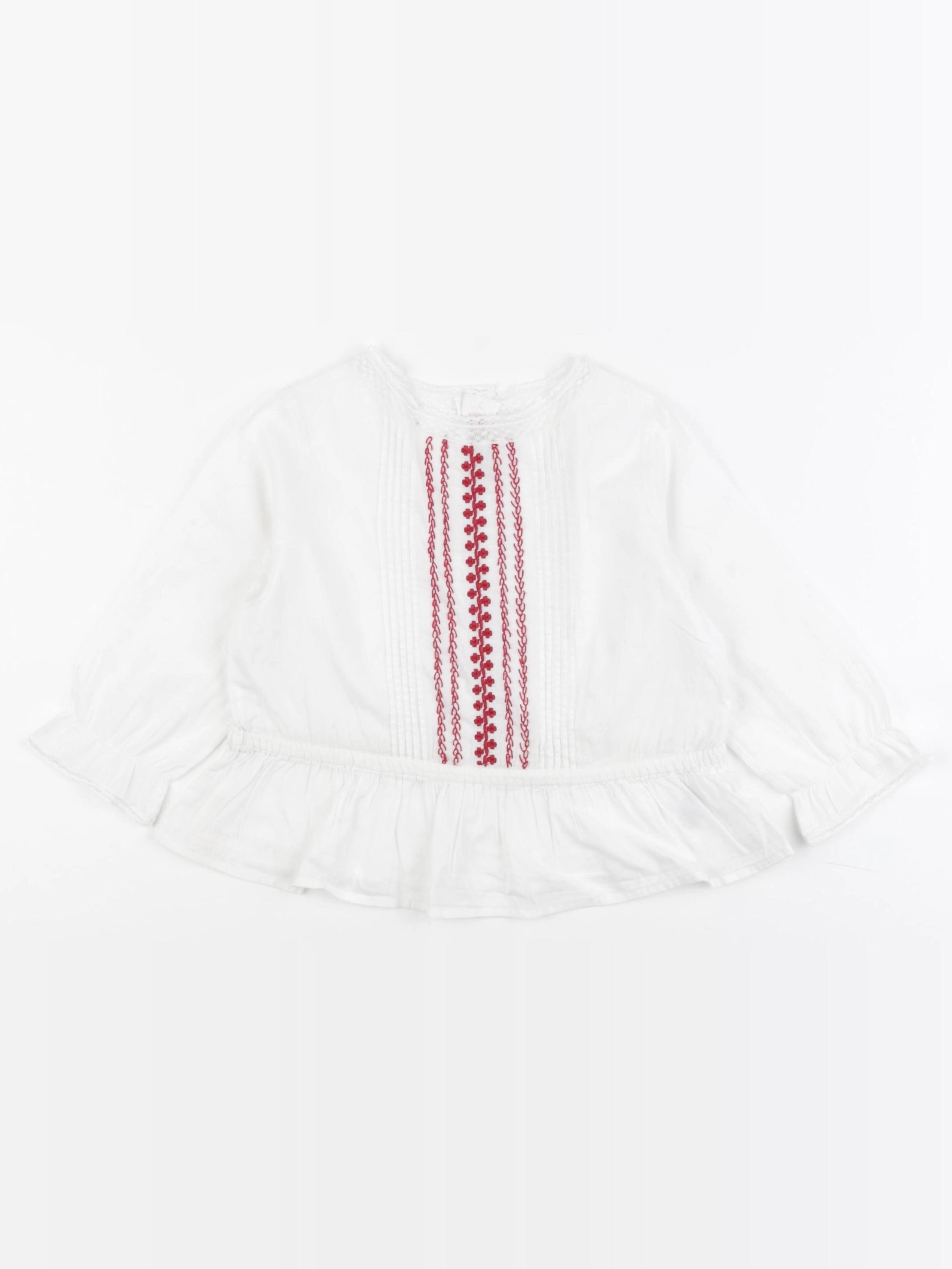 Bonpoint - blouse blanc - 3 ans