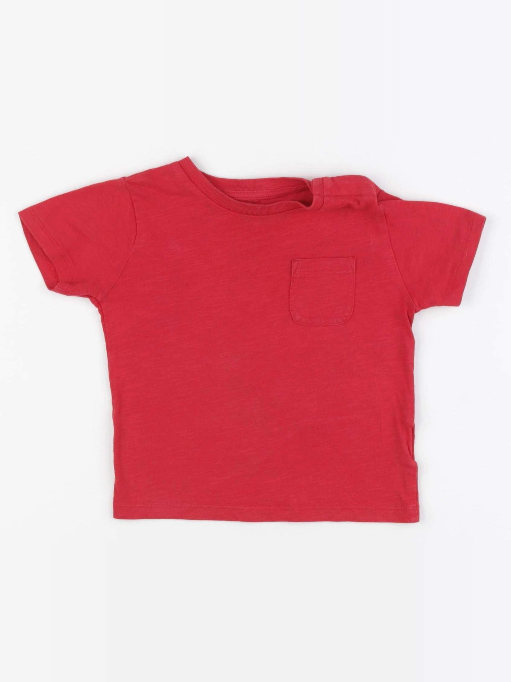 Boutchou - tee-shirt rouge - 18 mois