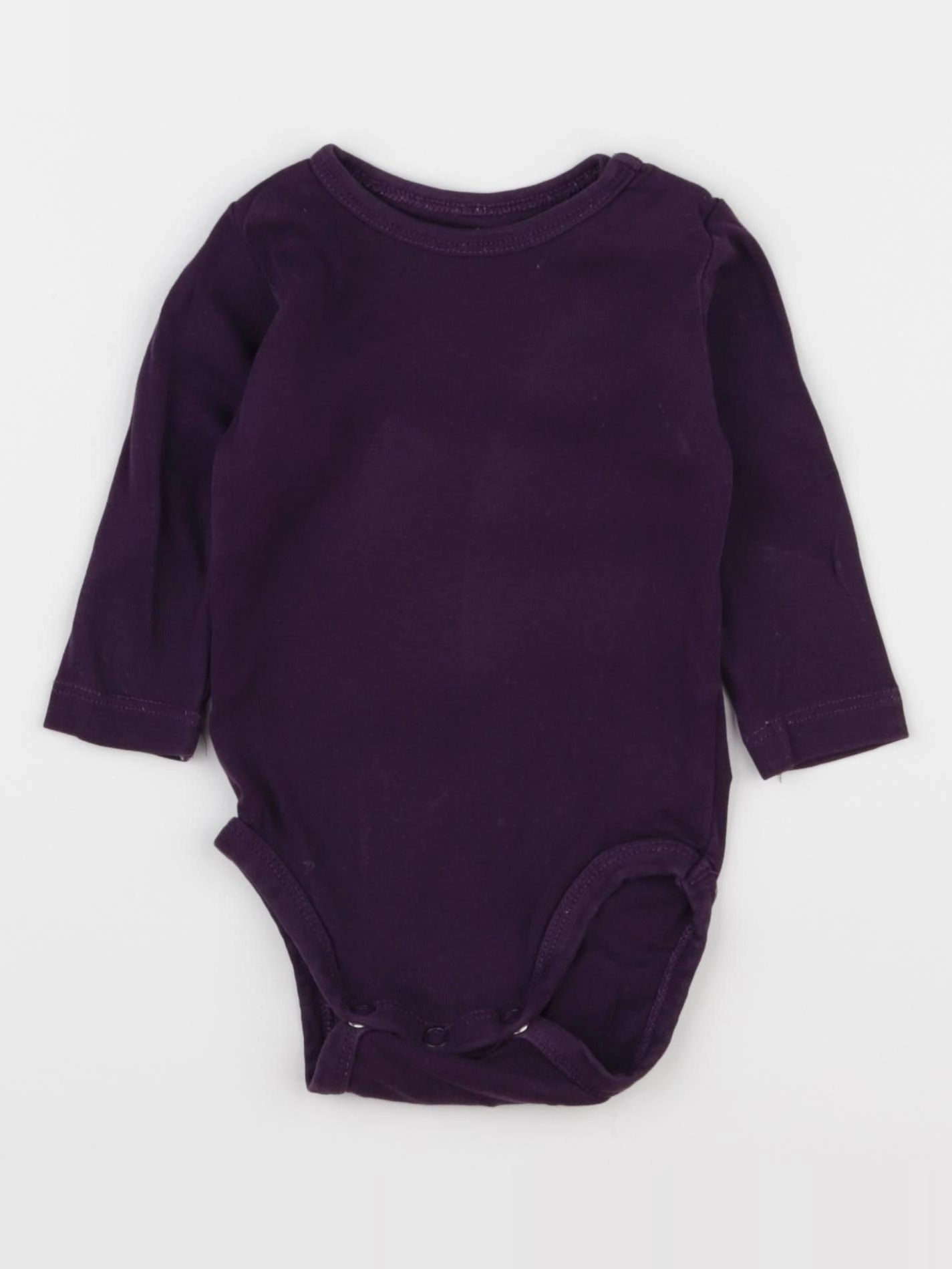 H&M - body violet - 2/4 mois