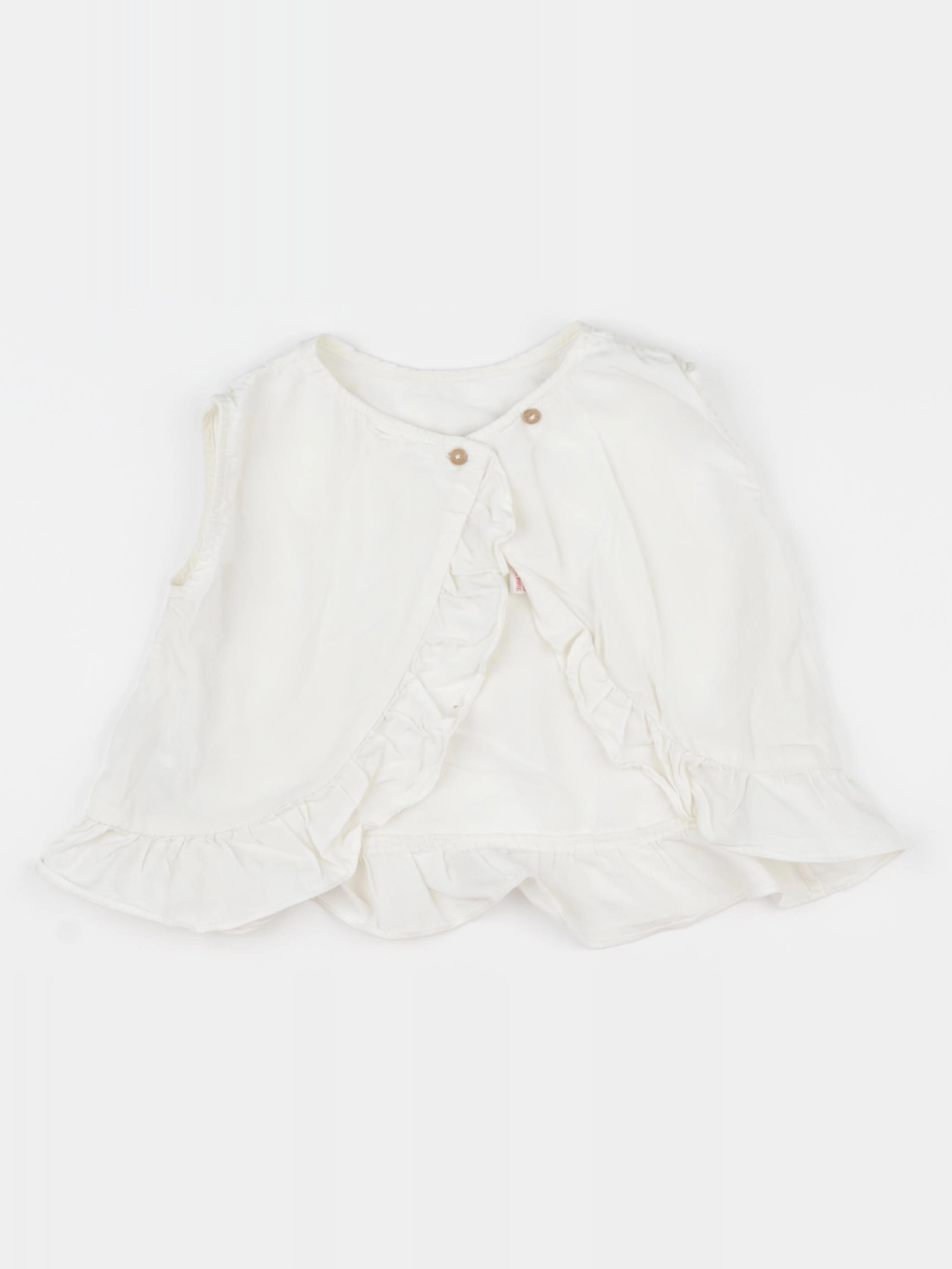 Zara - débardeur blanc - 2/3 ans