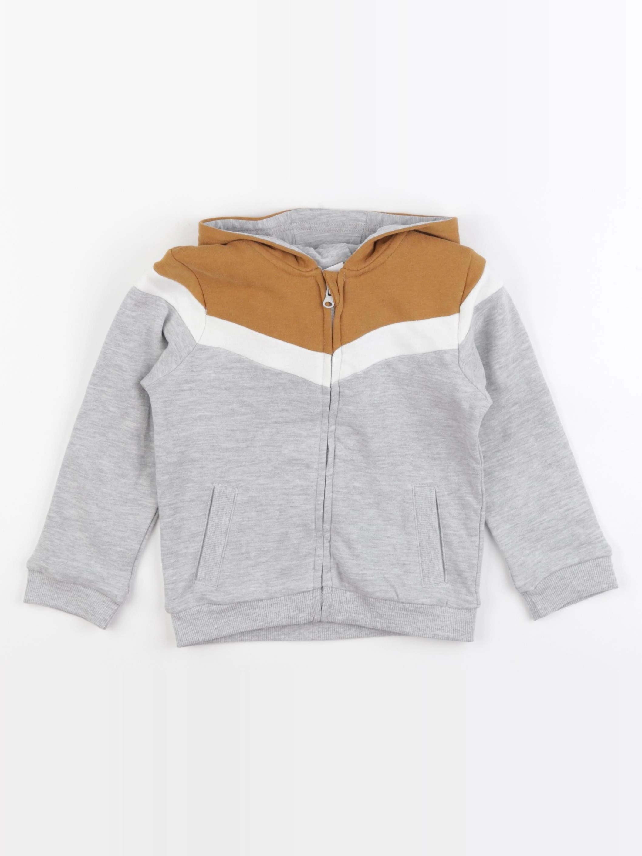 Vertbaudet - sweat gris - 3 ans